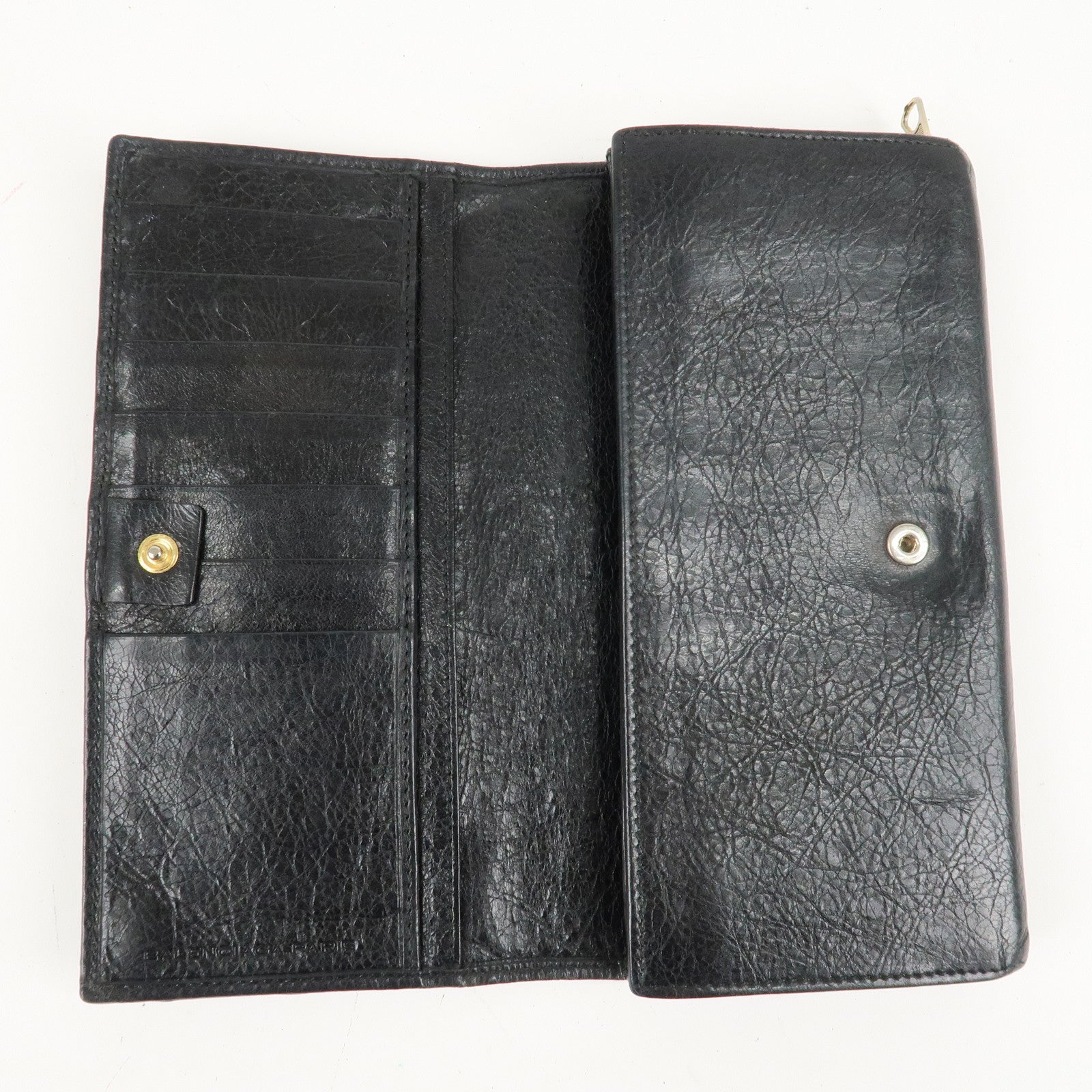 BALENCIAGA Giant Set of 2 Long Wallet 233599 253054 Used