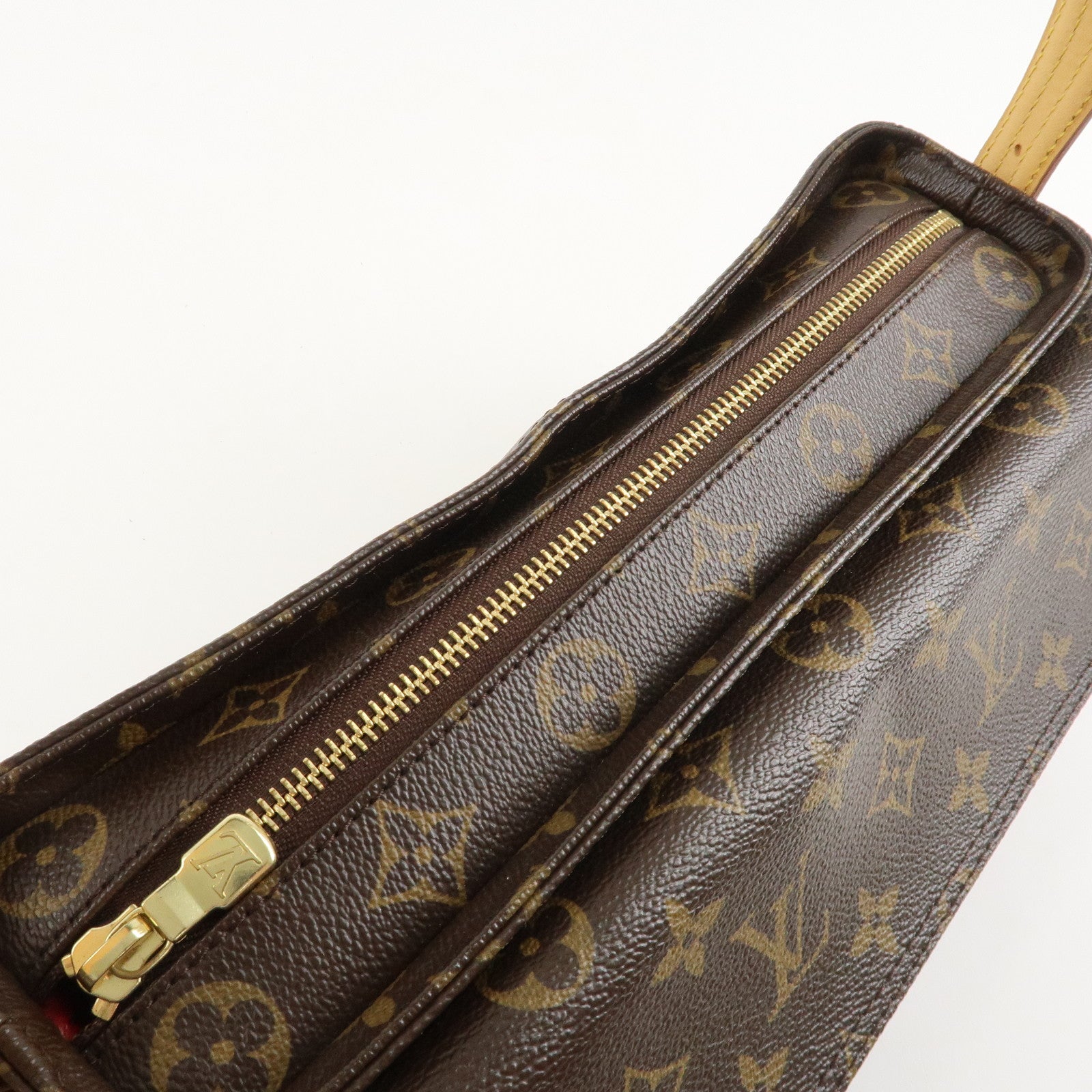 Louis Vuitton Monogram Vivacite Shoulder Bag Hand Bag M51164 Used