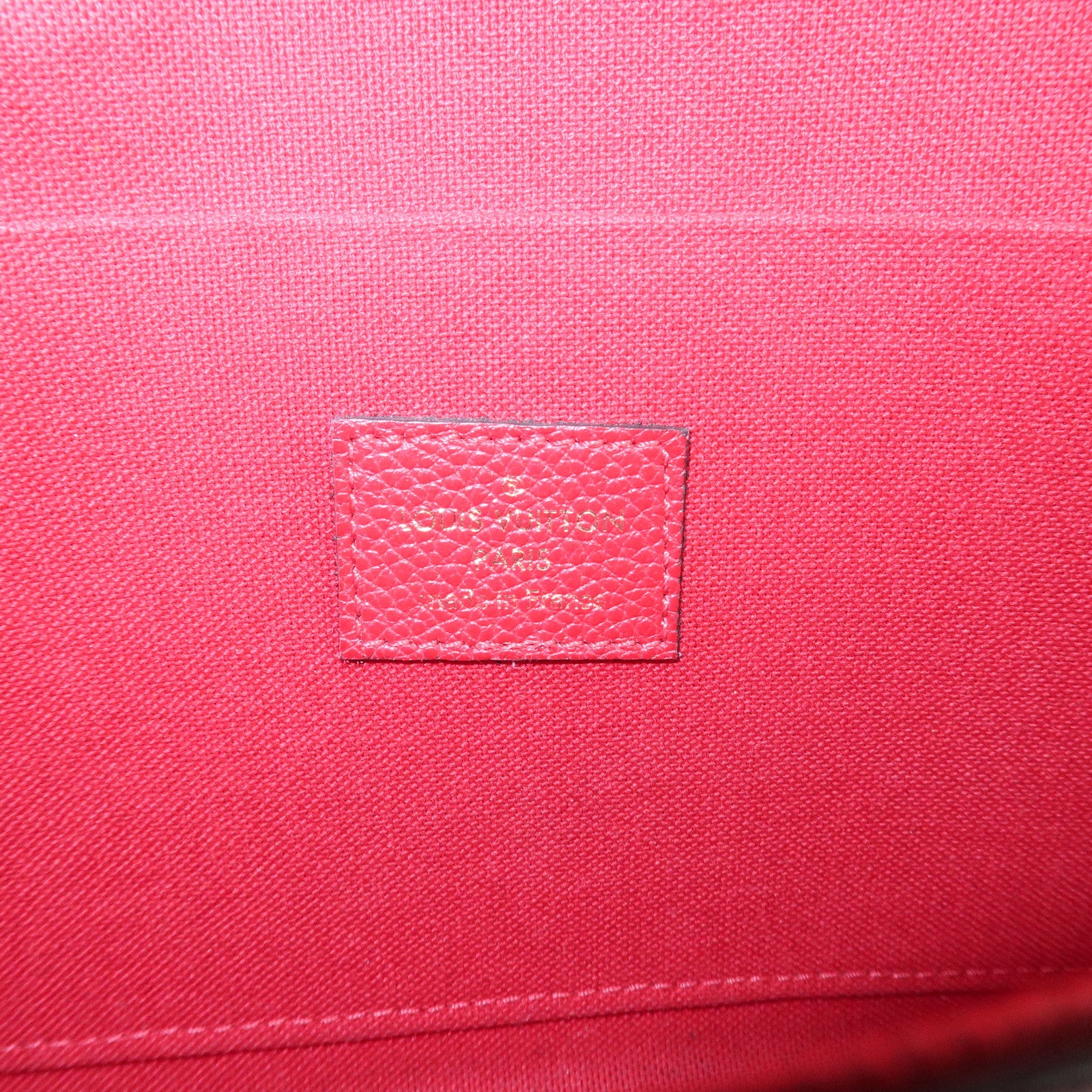 Louis Vuitton Monogram Empreinte Felicie Chain Shoulder Bag M63700 Used