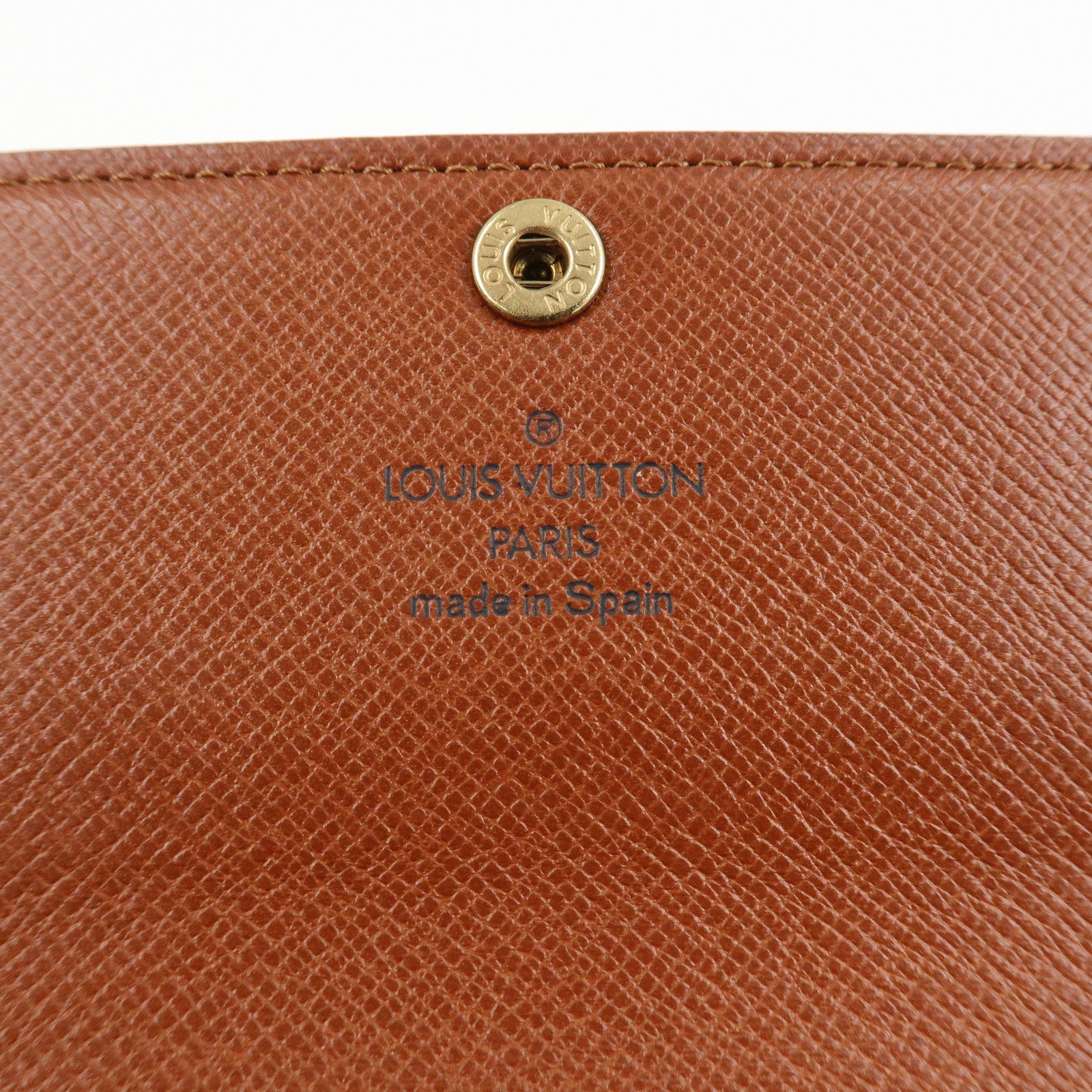 Louis Vuitton Monogram Pochette Porte Monnaie Credit M61725 Used