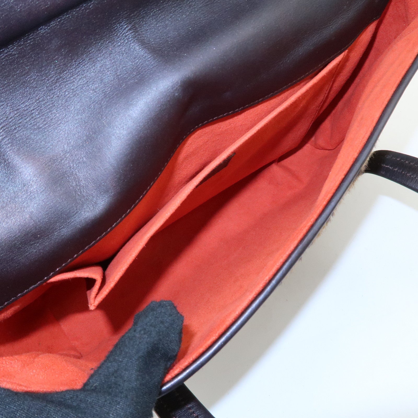 Louis Vuitton Damier Sauvage Lion Hand Bag Beige Brown M92131 Used