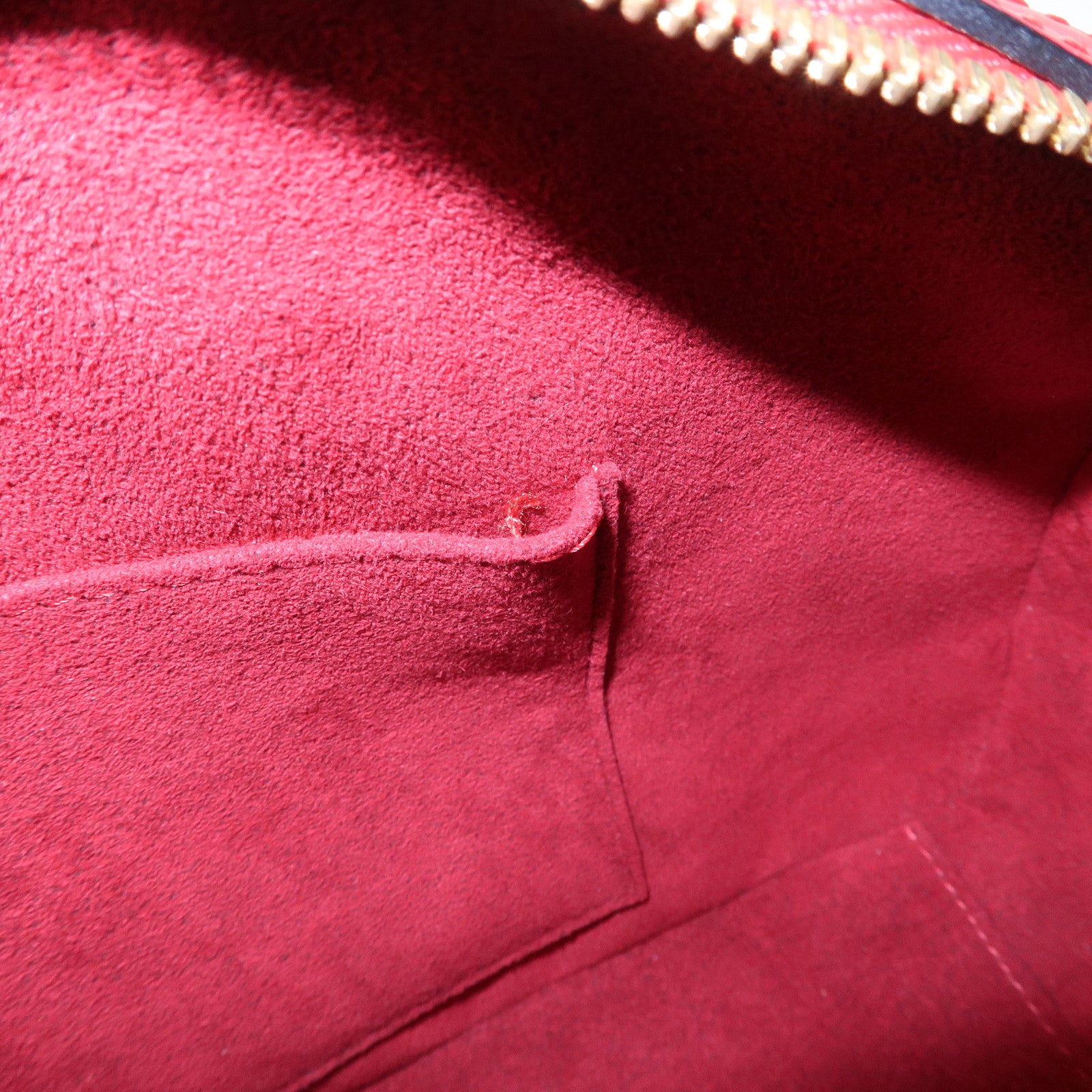 Louis Vuitton Epi Jasmine Hand Bag Castilian Red M52087 Used