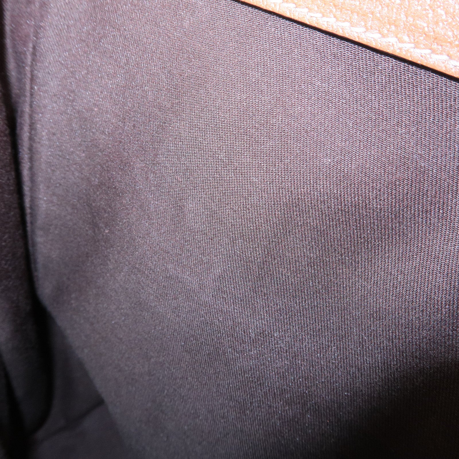 GUCCI GG Canvas Leather Tote Bag Hand Bag Beige Brown 120895 Used