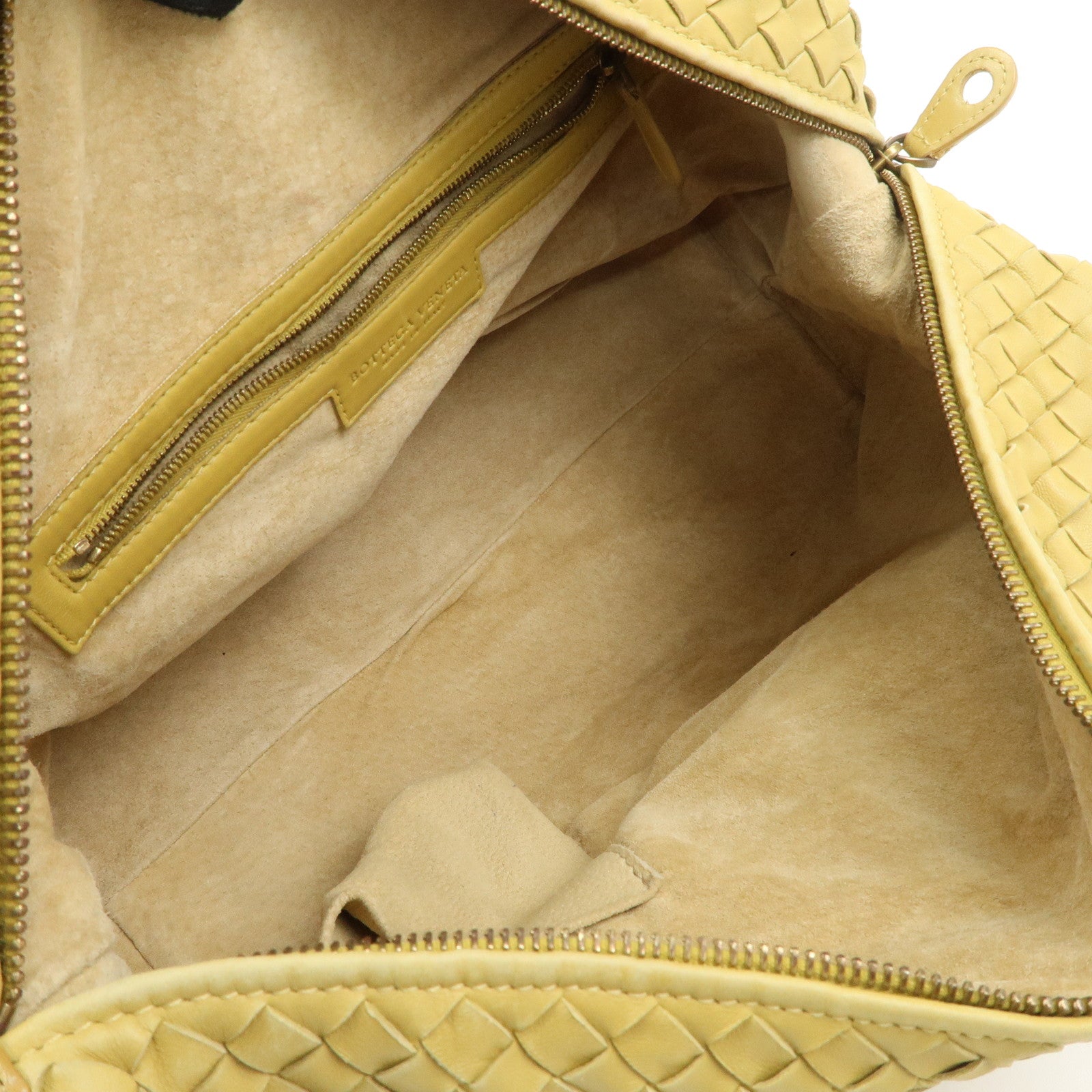 BOTTEGA VENETA Intrecciato Leather Montaigne Boston Bag 173398 Used