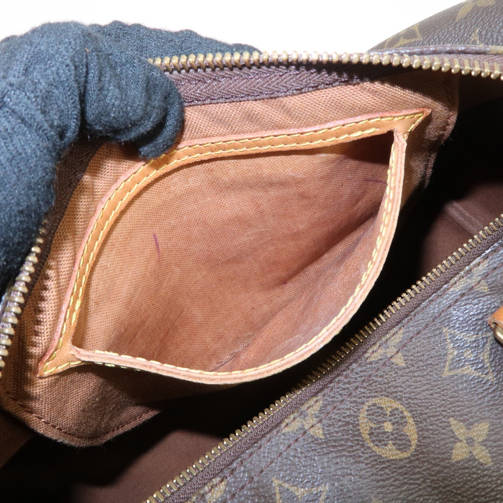 Louis Vuitton Monogram Speedy 30 Hand Bag Boston Bag M41526 Used