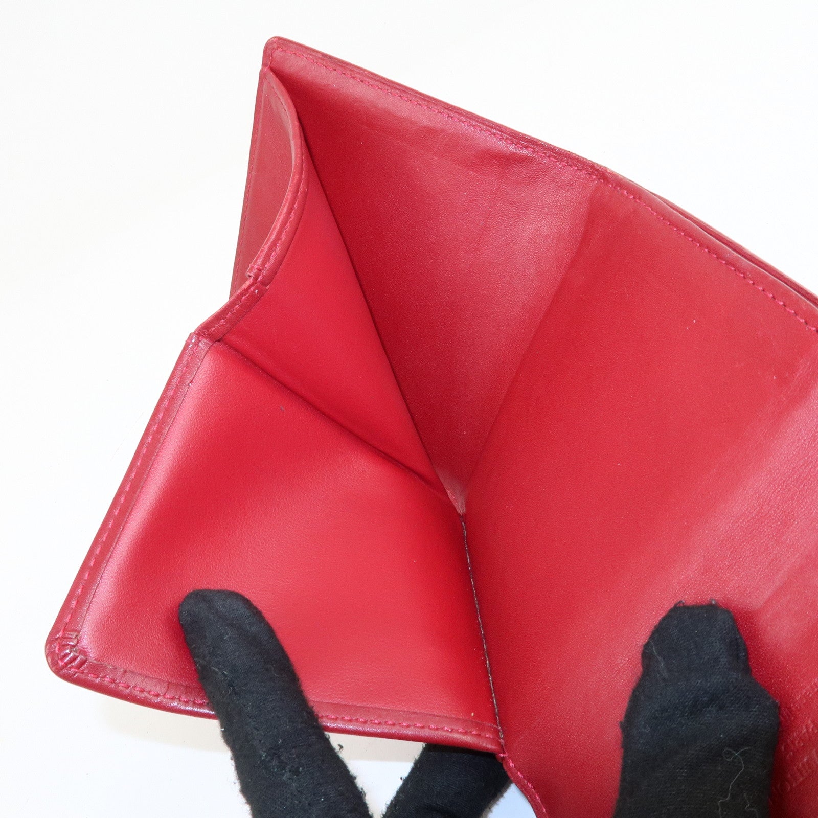 Louis Vuitton Set of 2 Monogram Vernis Wallet M91981 M91982 Used