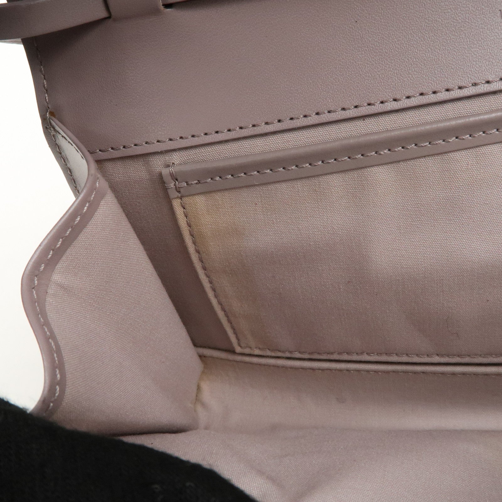 Louis Vuitton Epi Honfleur Hand Bag Shoulder Bag Lilac M5273B Used