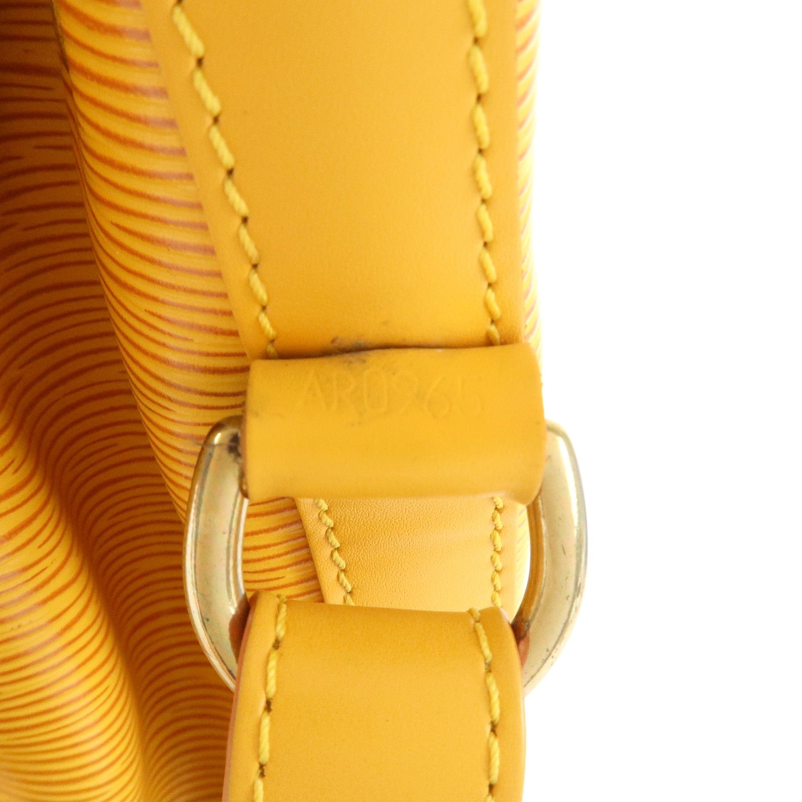 Louis Vuitton Epi Petit Noe Shoulder Bag Tassili Yellow M44109 Used