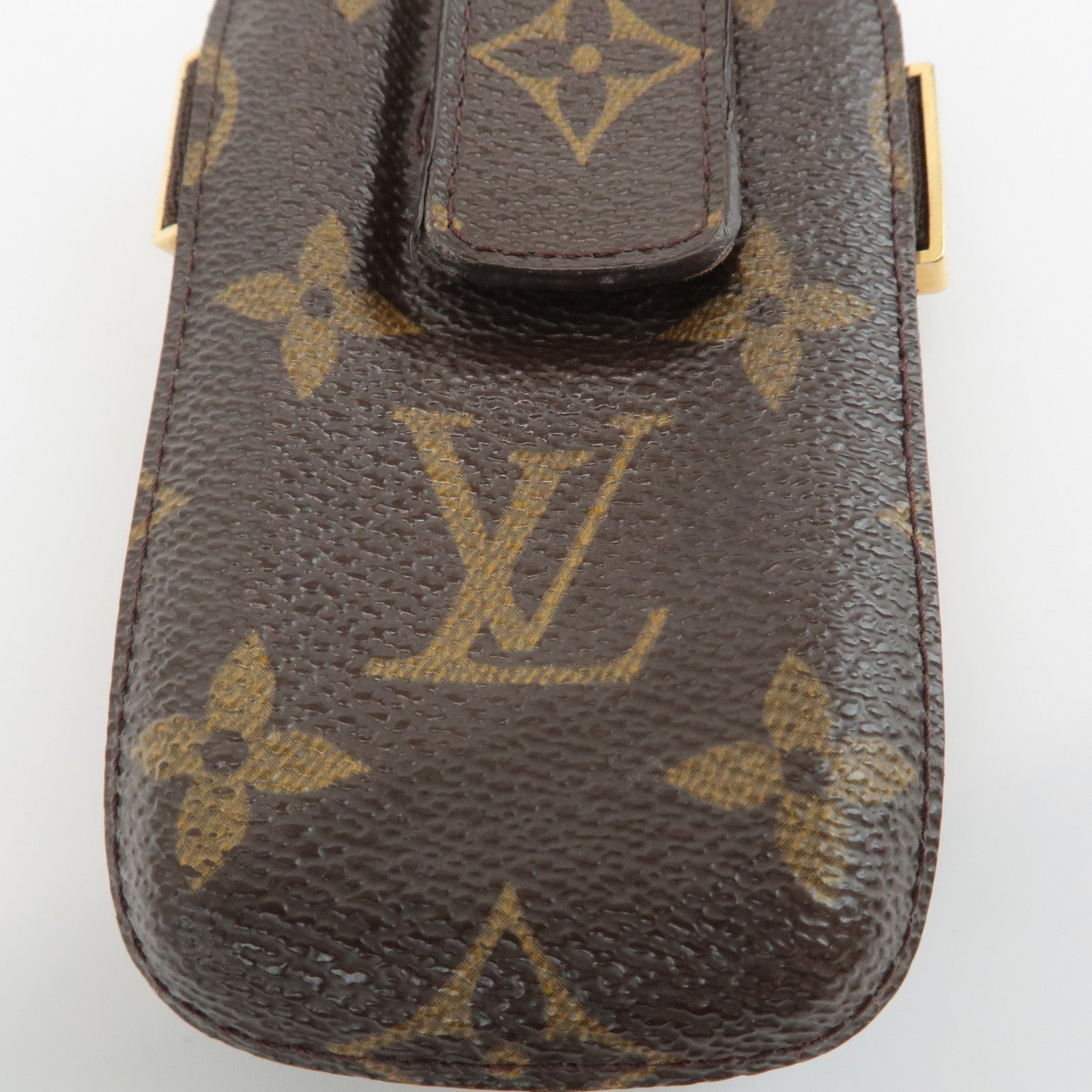 Louis Vuitton Monogram Etui Telephone International PM M63064 Used