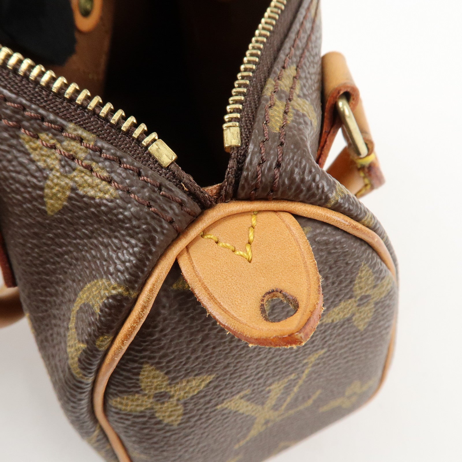 Louis Vuitton Monogram Mini Speedy & Strap M41534 J75010 Used