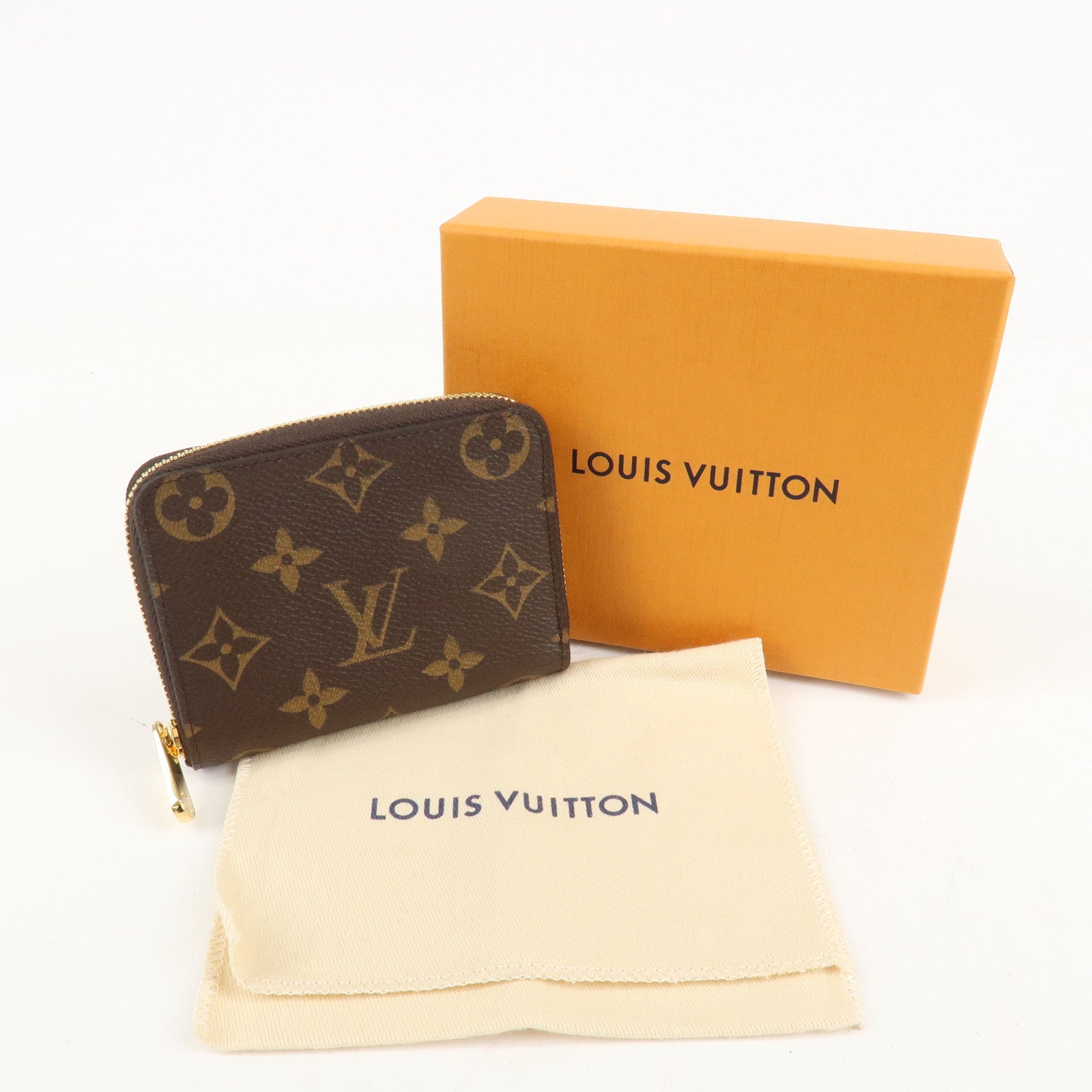 Louis Vuitton Monogram Zippy Coin Purse Coin Case M60067 Used