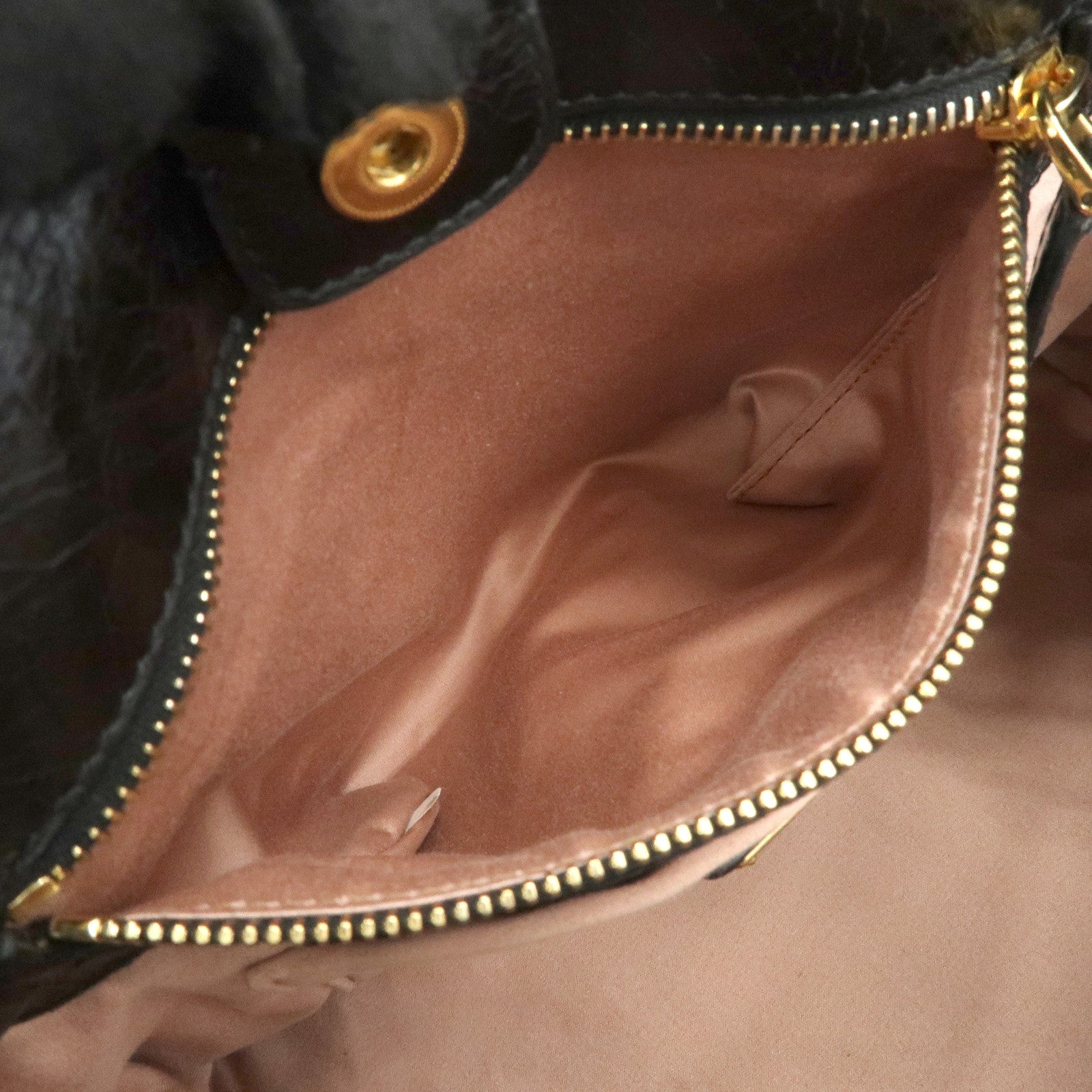 MIU MIU Leather 2Way Bag Hand Bag Shoulder Bag Black RN0685 Used