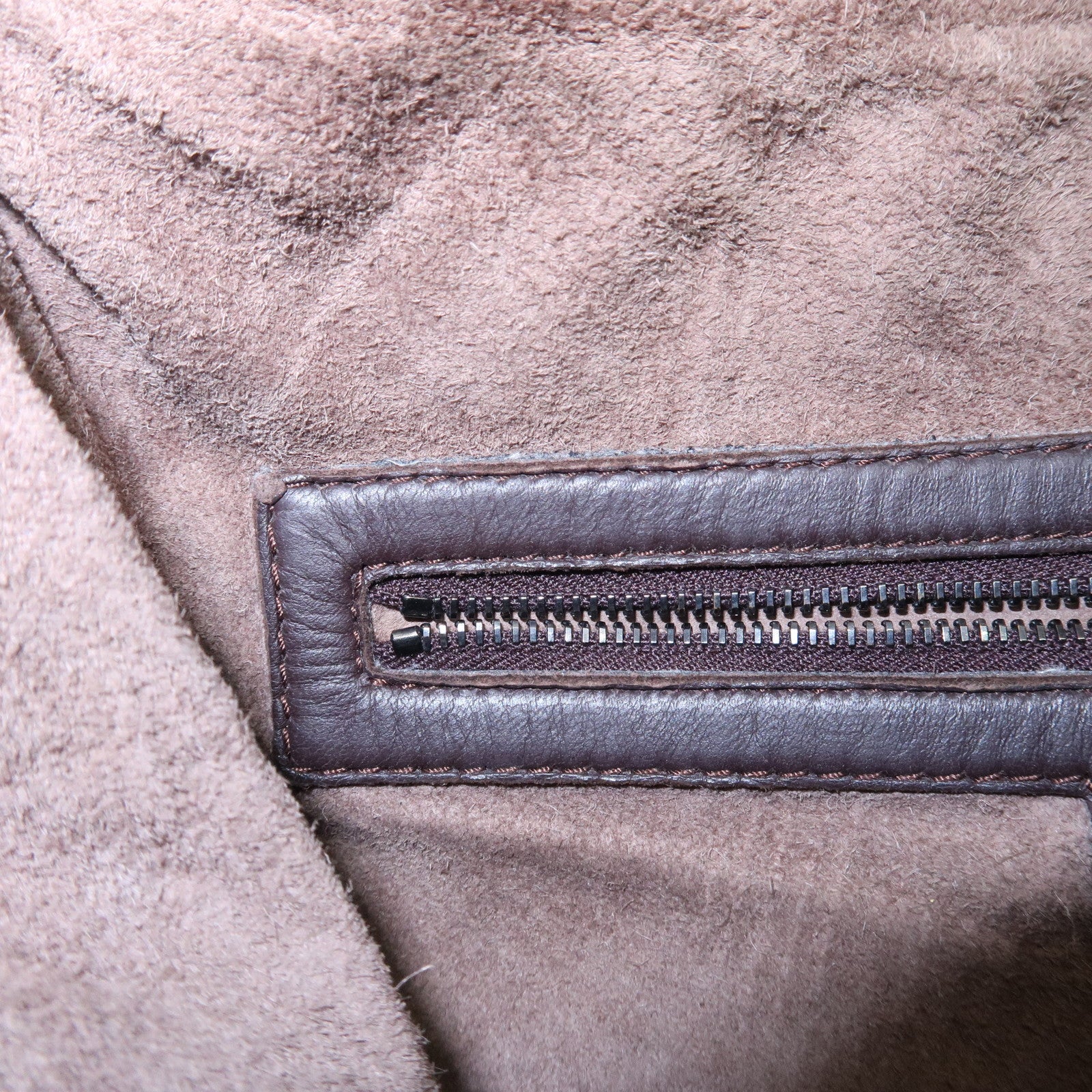 BOTTEGA VENETA Hobo Intrecciato Leather Shoulder Bag Brown 115653 Used