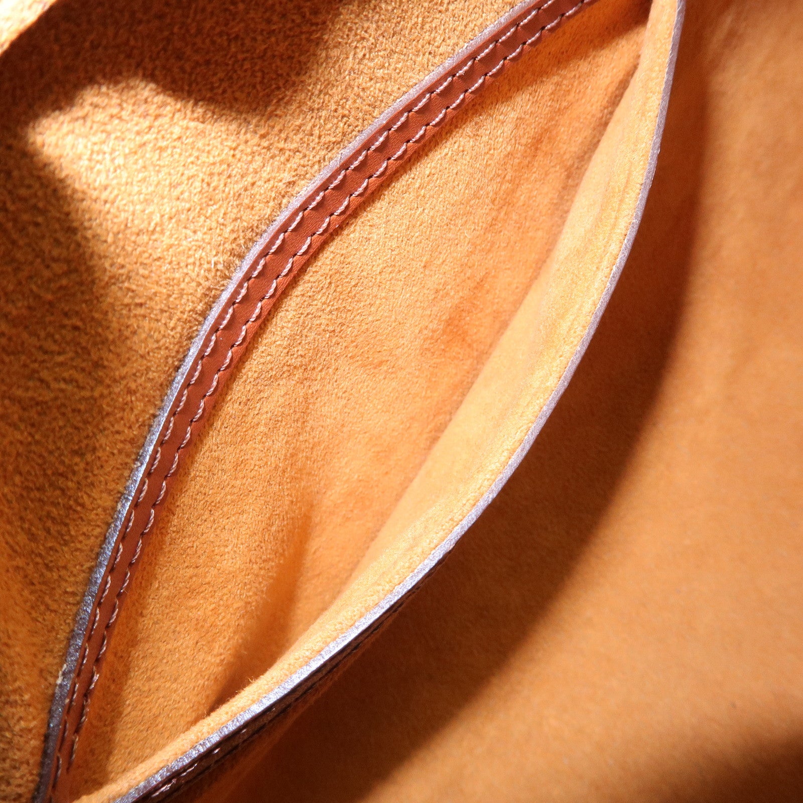 Louis Vuitton Epi Soufflot Shoulder Bag Kenya Brown M52223 Used