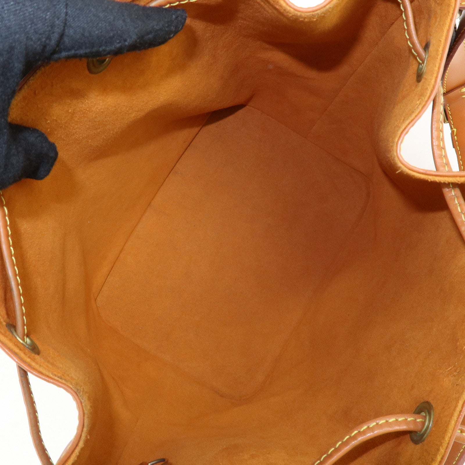 Louis Vuitton Epi Petit Noe Shoulder Bag Zipang Gold M44108 Used