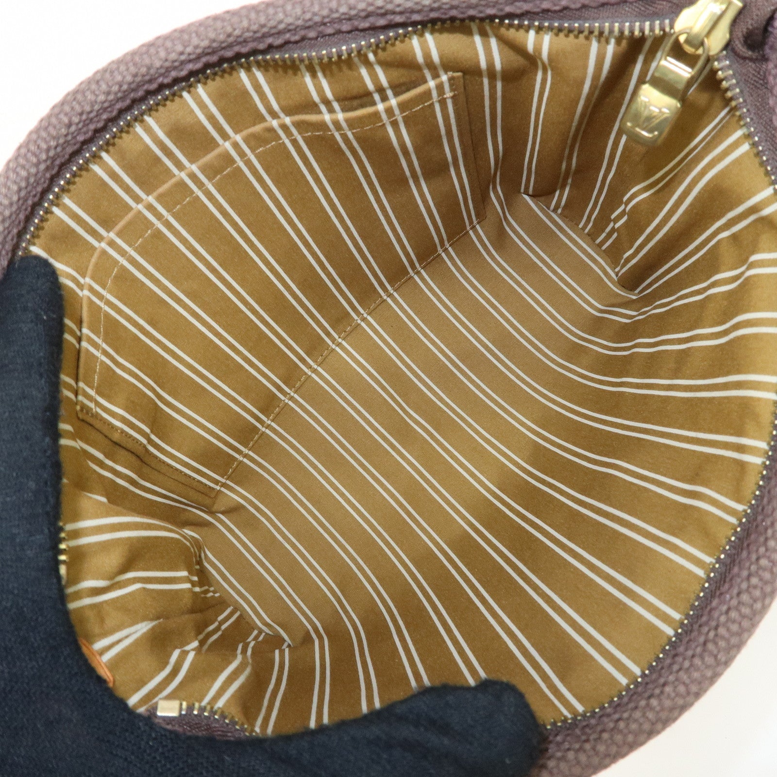 Louis Vuitton Antigua Cabas PM Tote Bag Khaki Antigua M40089 Used