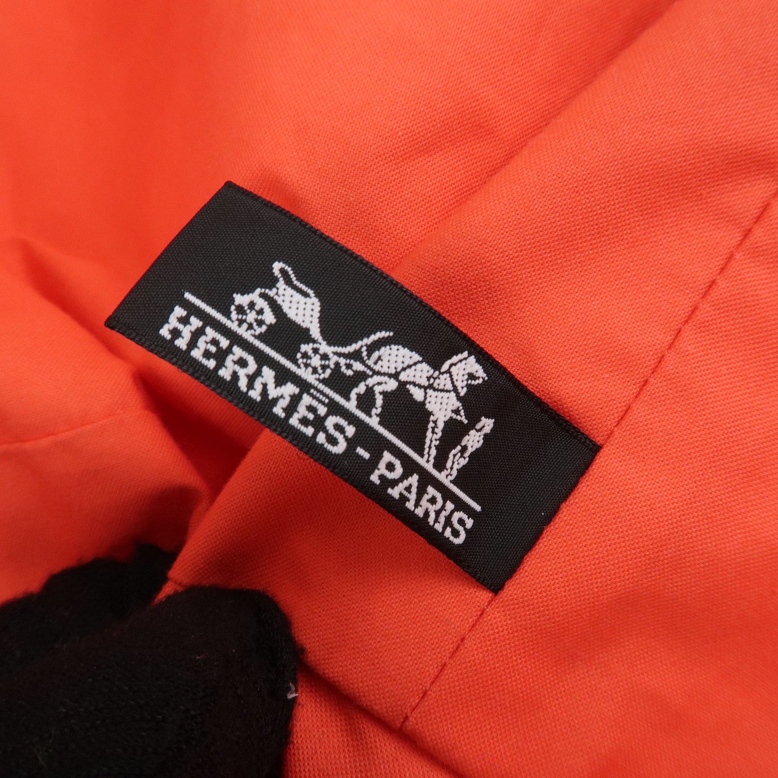 HERMES Cotton Beach Bag Cabas Drapeaux au vent Pink Used