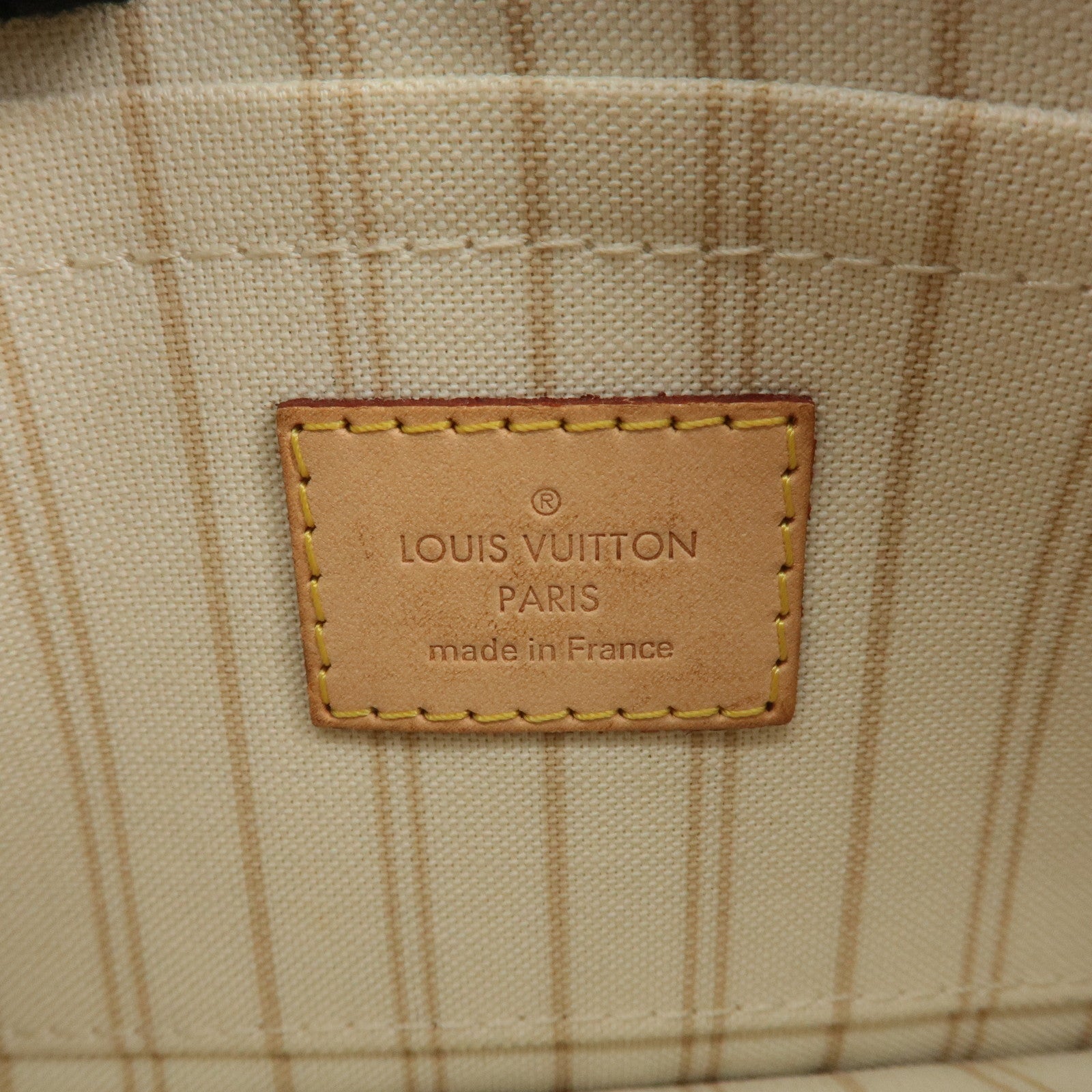 Louis Vuitton Damier Azur Mini Pouch for Neverfull PM Used