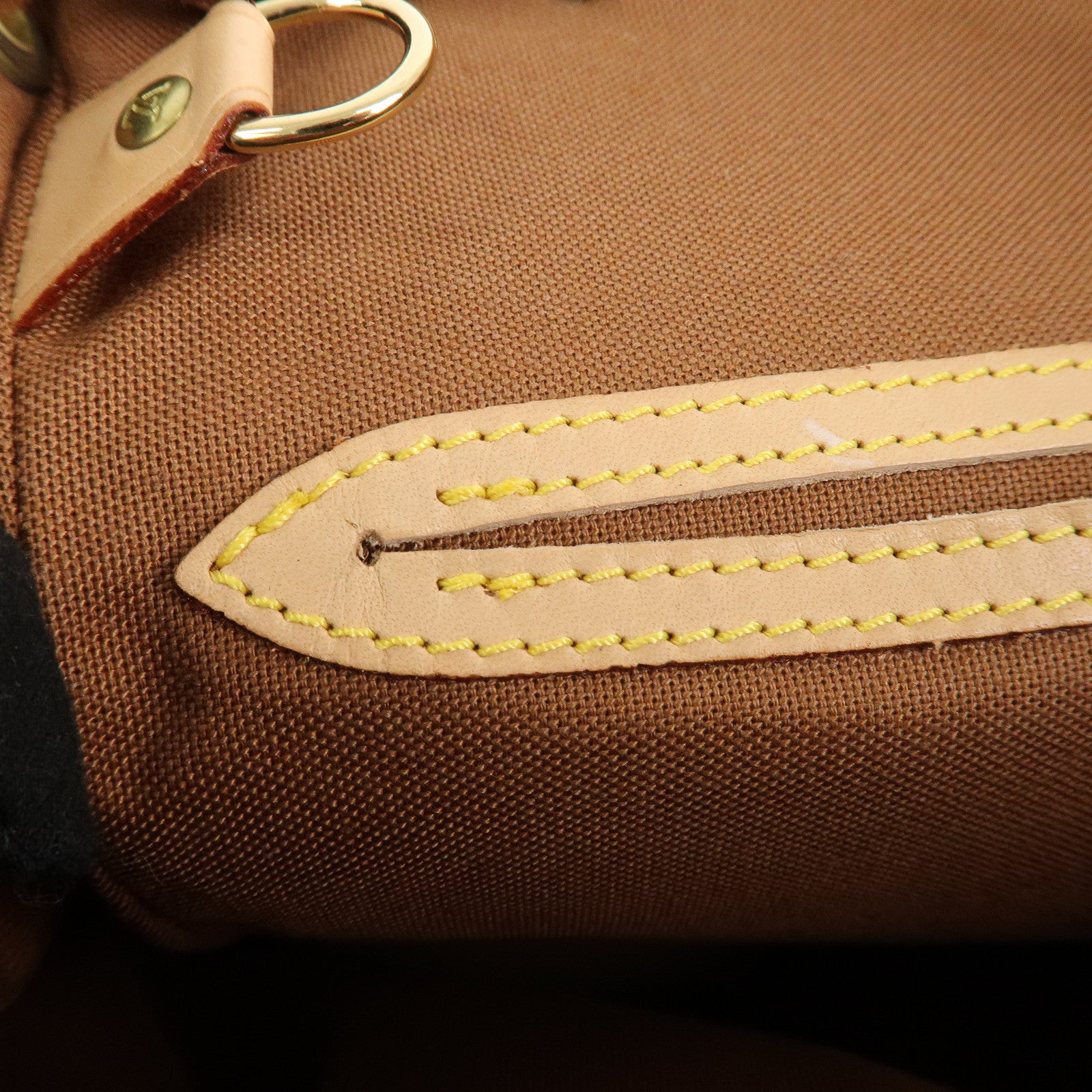 Louis Vuitton Monogram Montsouris MM Back Pack Bag M51136 Used