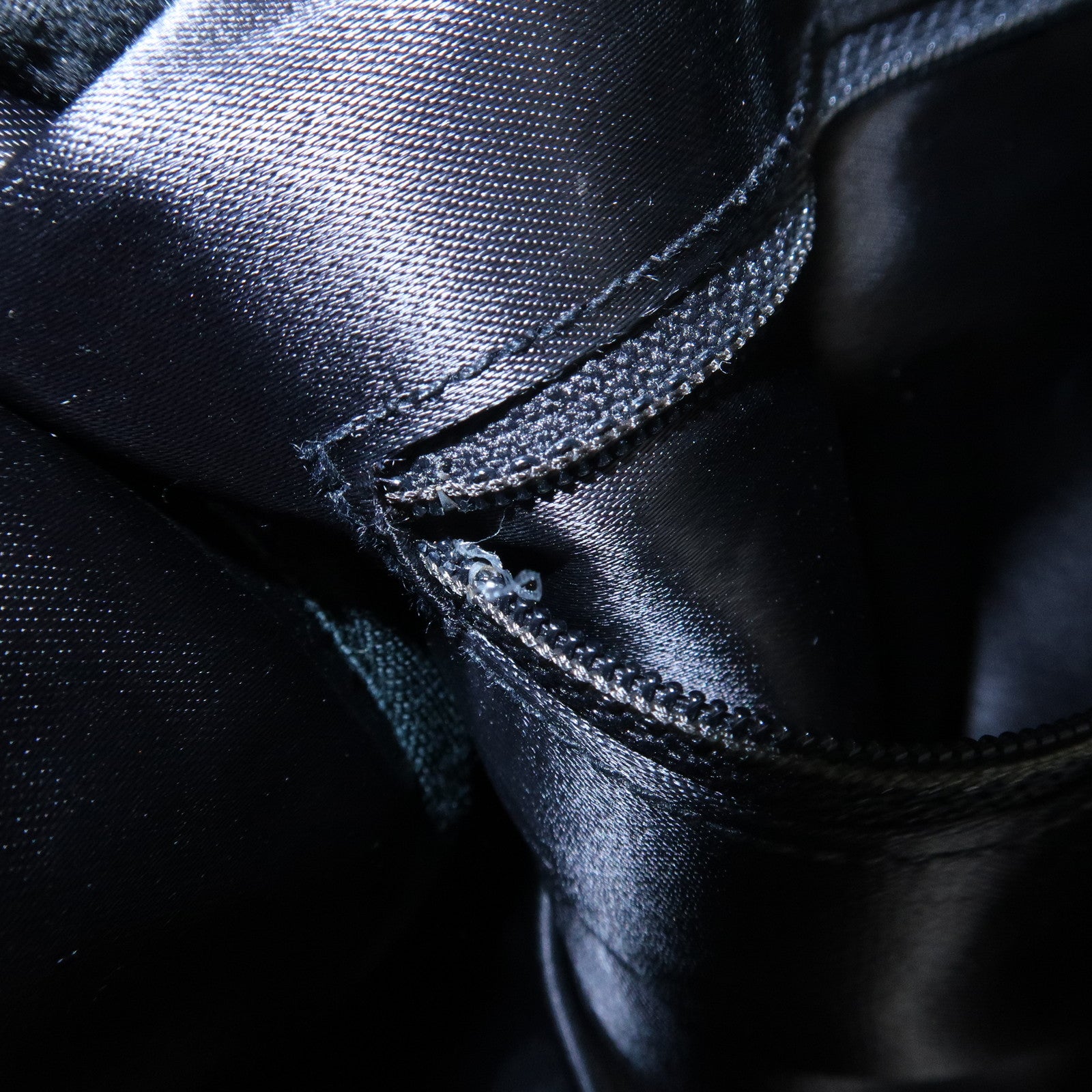 CHANEL Caviar Skin Large COCO 2Way Boston Bag Black Used