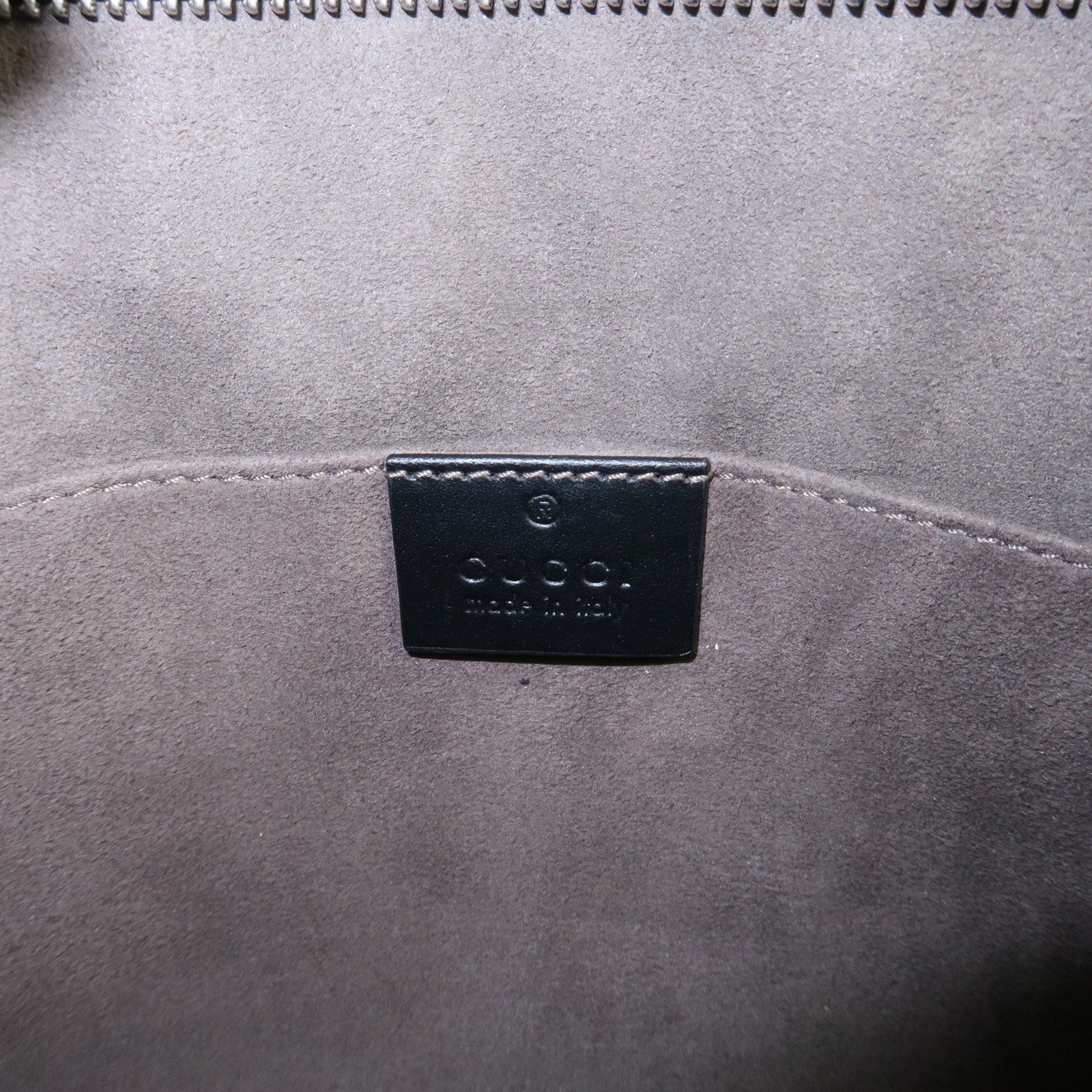 GUCCI Guccissima Sherry Guccissima Leather Clutch Bag 475316 Used