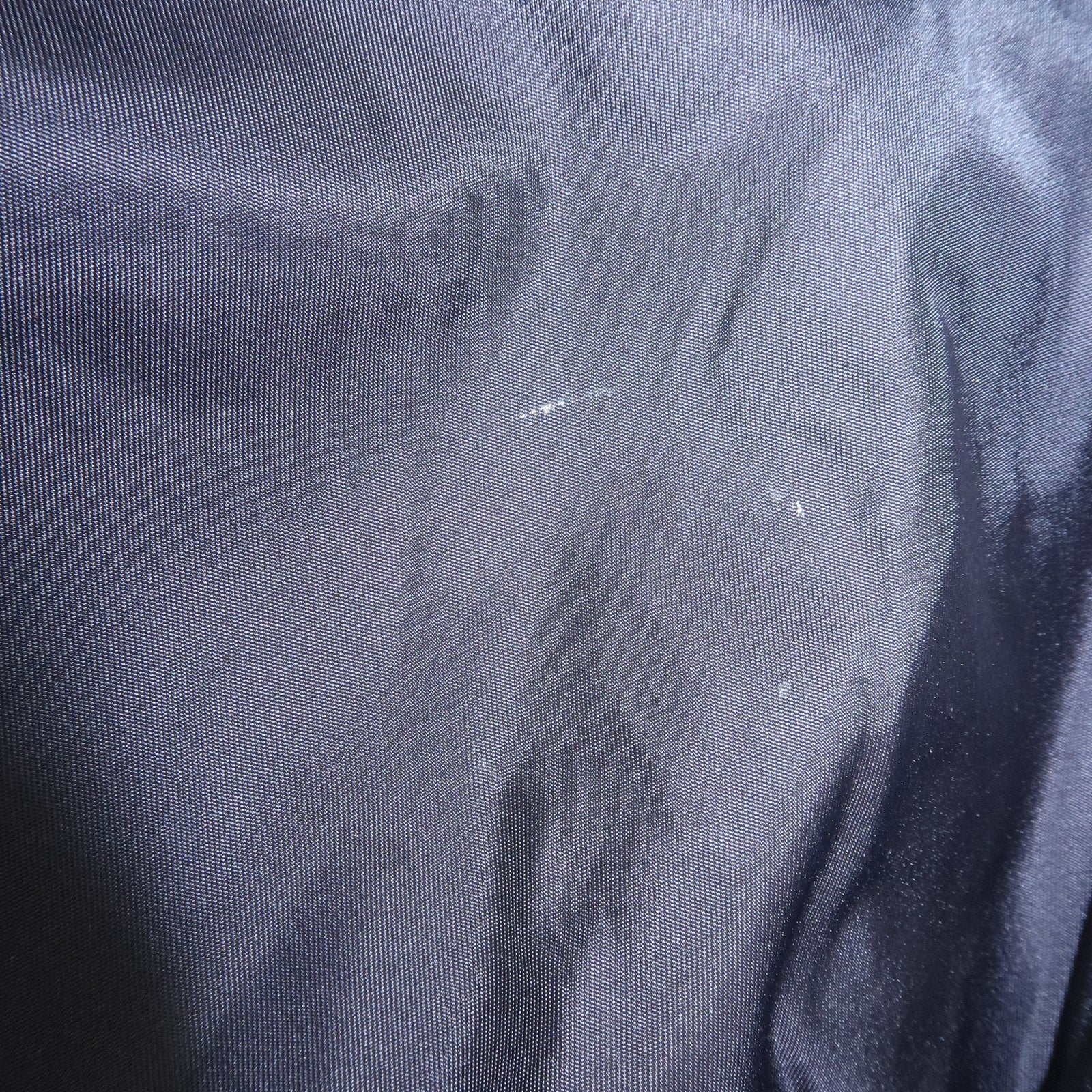 CHANEL Sportsline Nylon Canvas Shoes Bag Hand Bag Black Gray Used