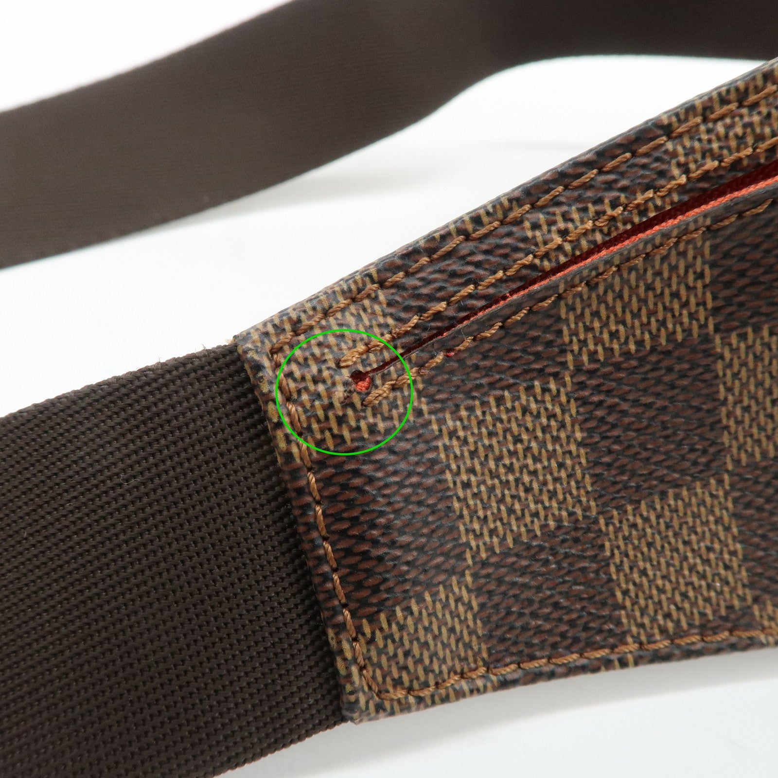 Louis Vuitton Damier Geronimos Body Bag Waist Bag N51994 Used