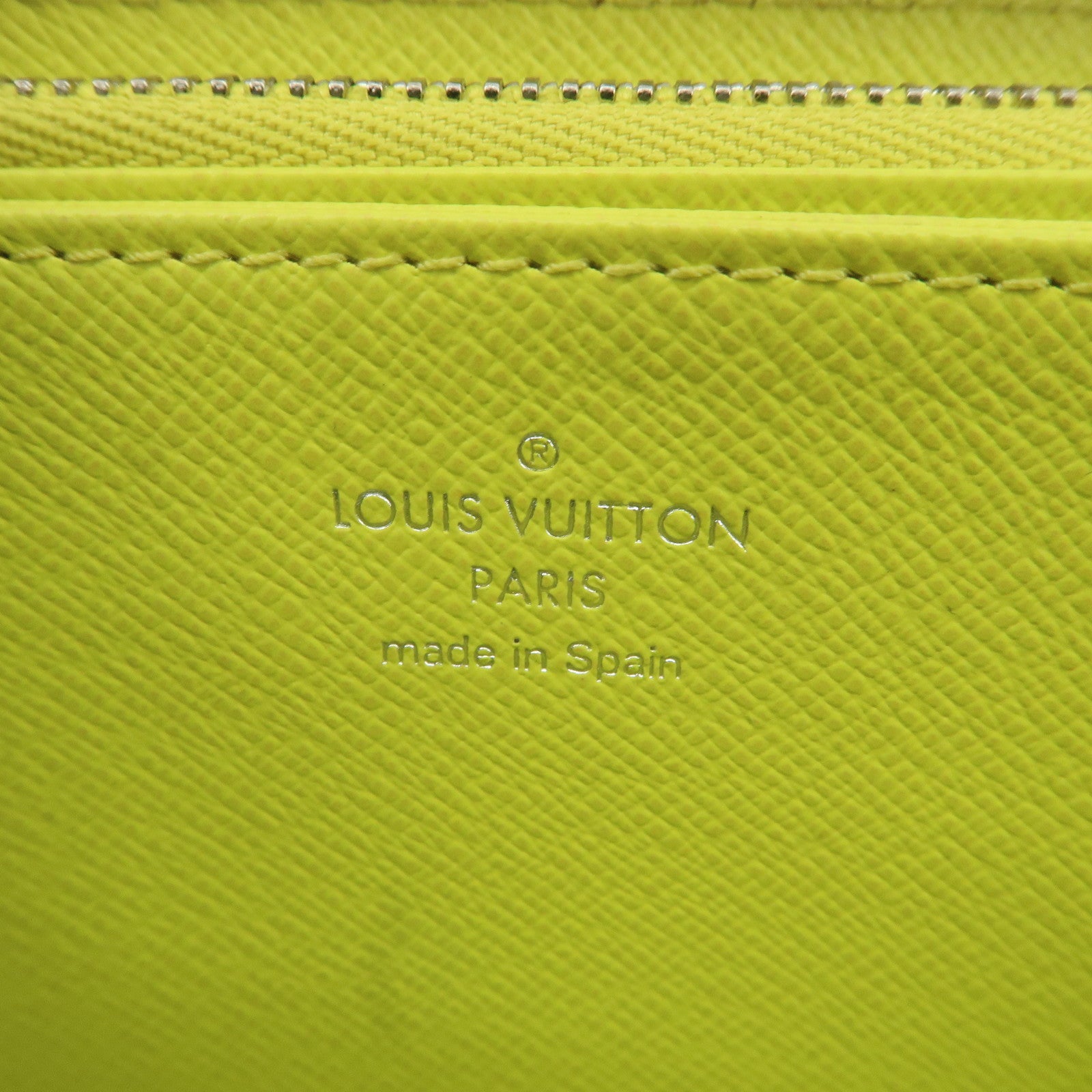 Louis Vuitton Epi Zippy Wallet Long Wallet Pistache M60436 Used