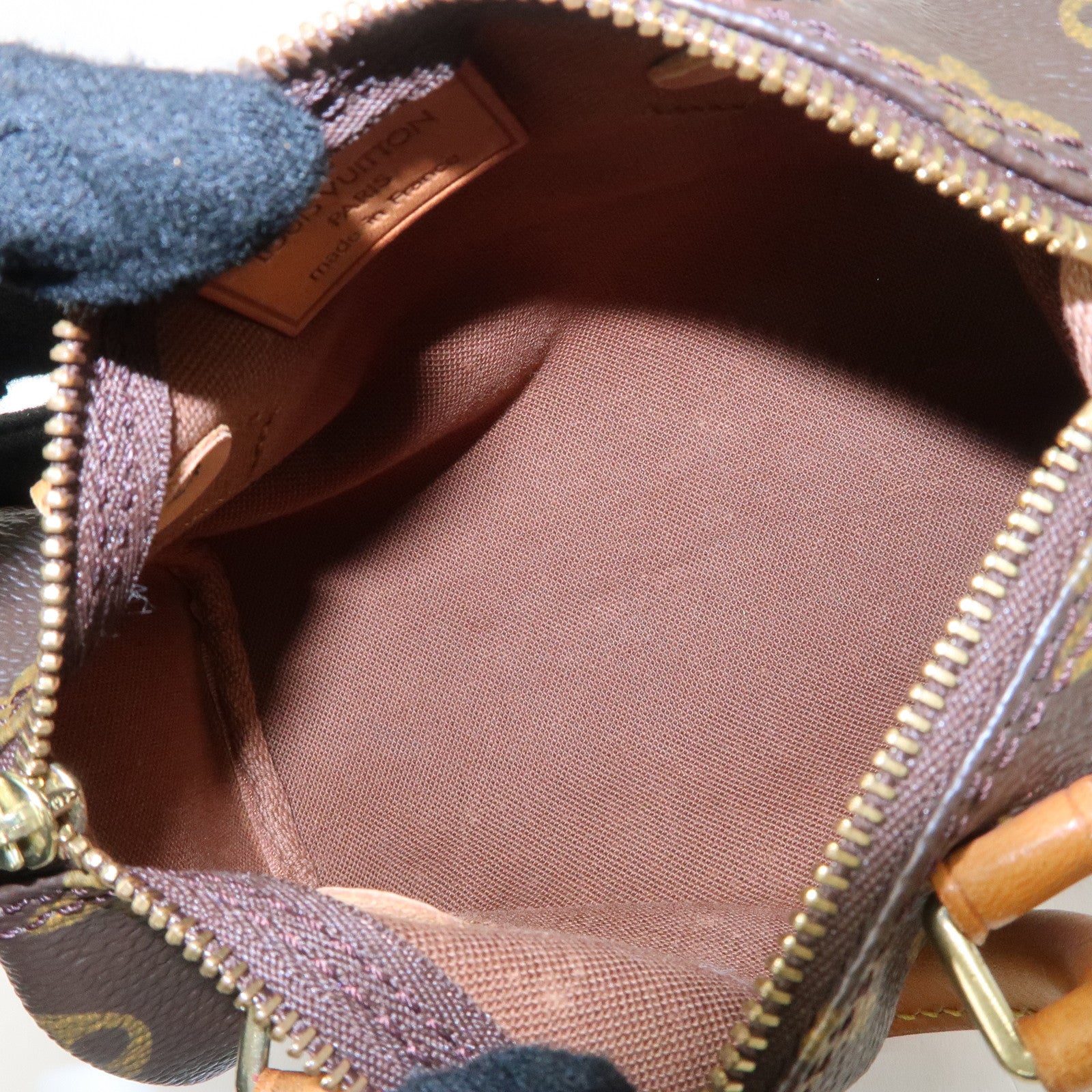 Louis Vuitton Monogram Mini Speedy & Strap M41534 J75010 Used