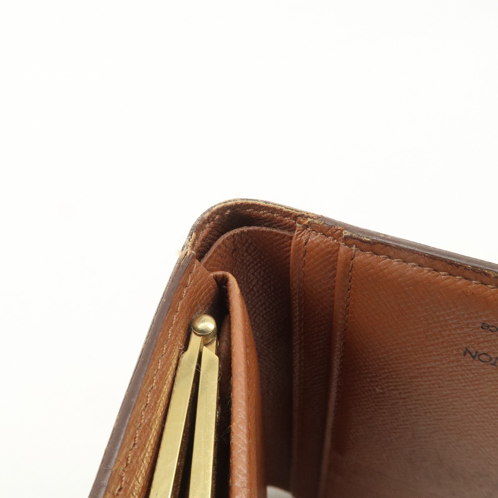 Louis Vuitton Monogram Set of 2 Bi-fold Wallet Brown M61663 Used