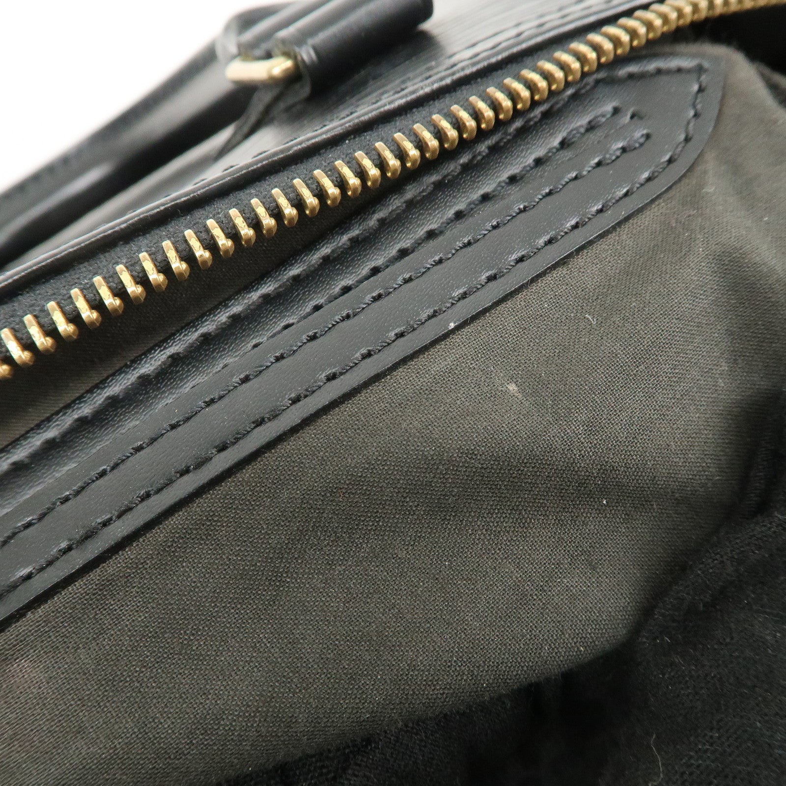 Louis Vuitton Epi Speedy 25 Boston Bag Hand Bag Noir Black M43012 Used