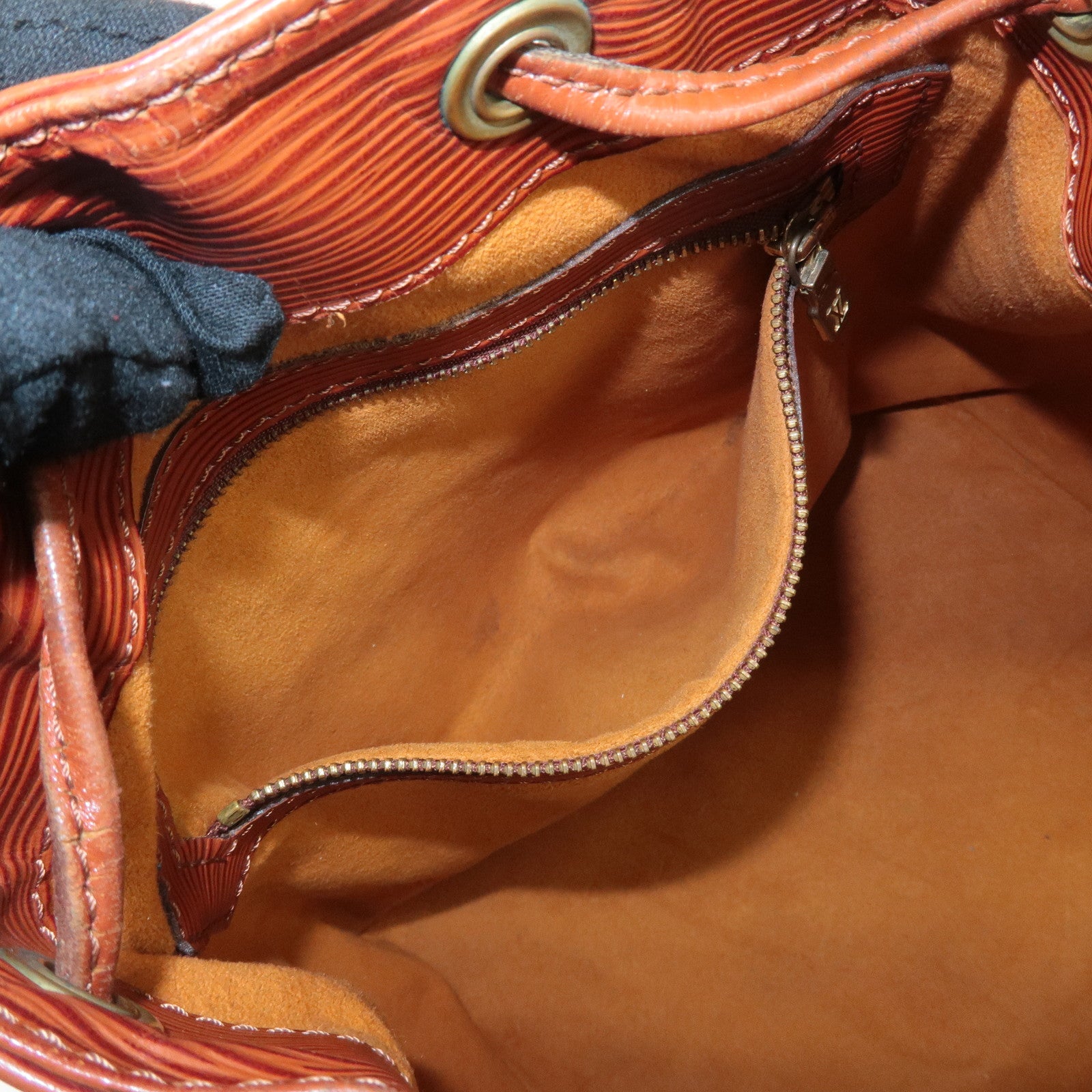 Louis Vuitton Epi Petit Noe Shoulder Bag Kenya Brown M44103 Used