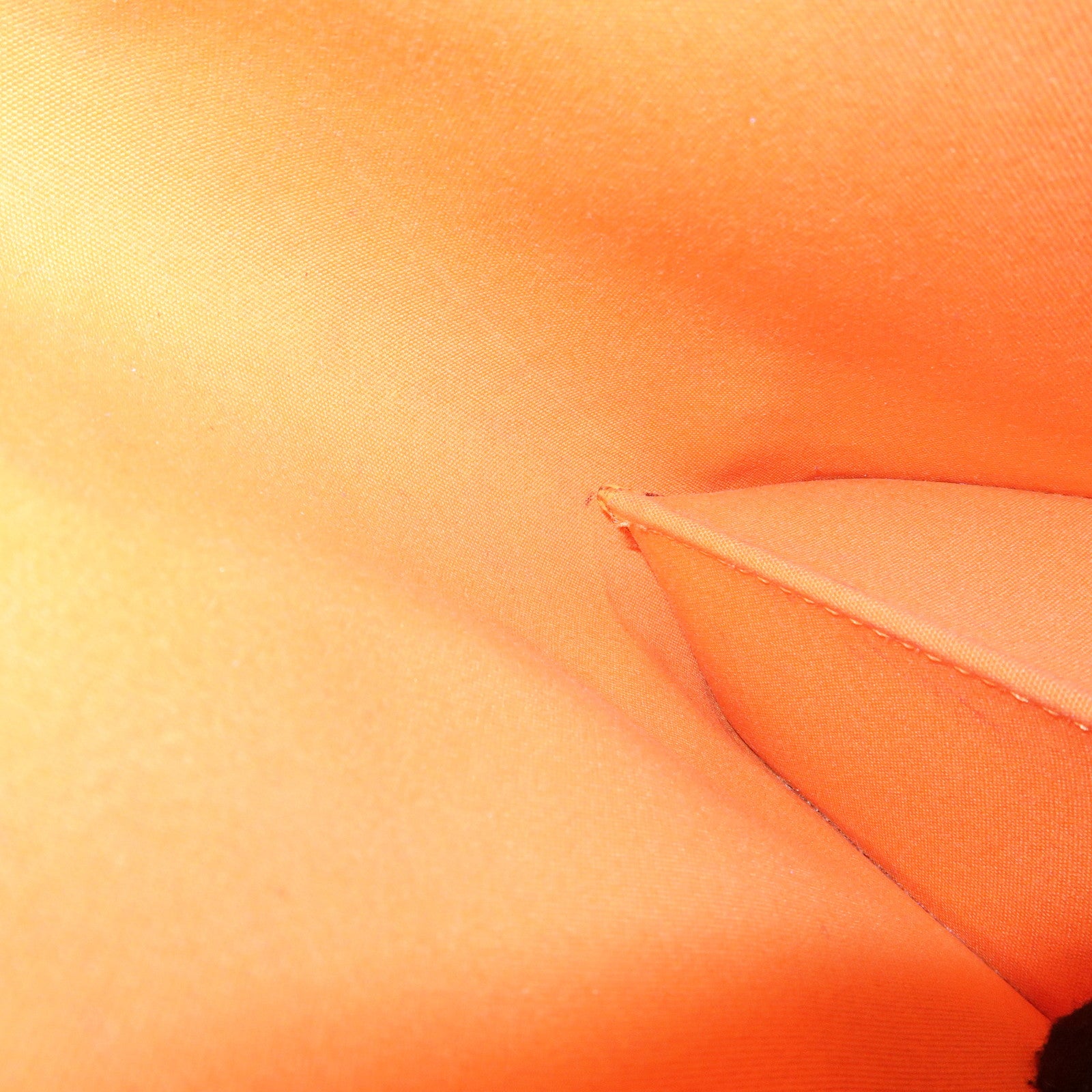 Louis Vuitton Epi SaintTropez Hand Bag Mandarin Orange M5246H Used