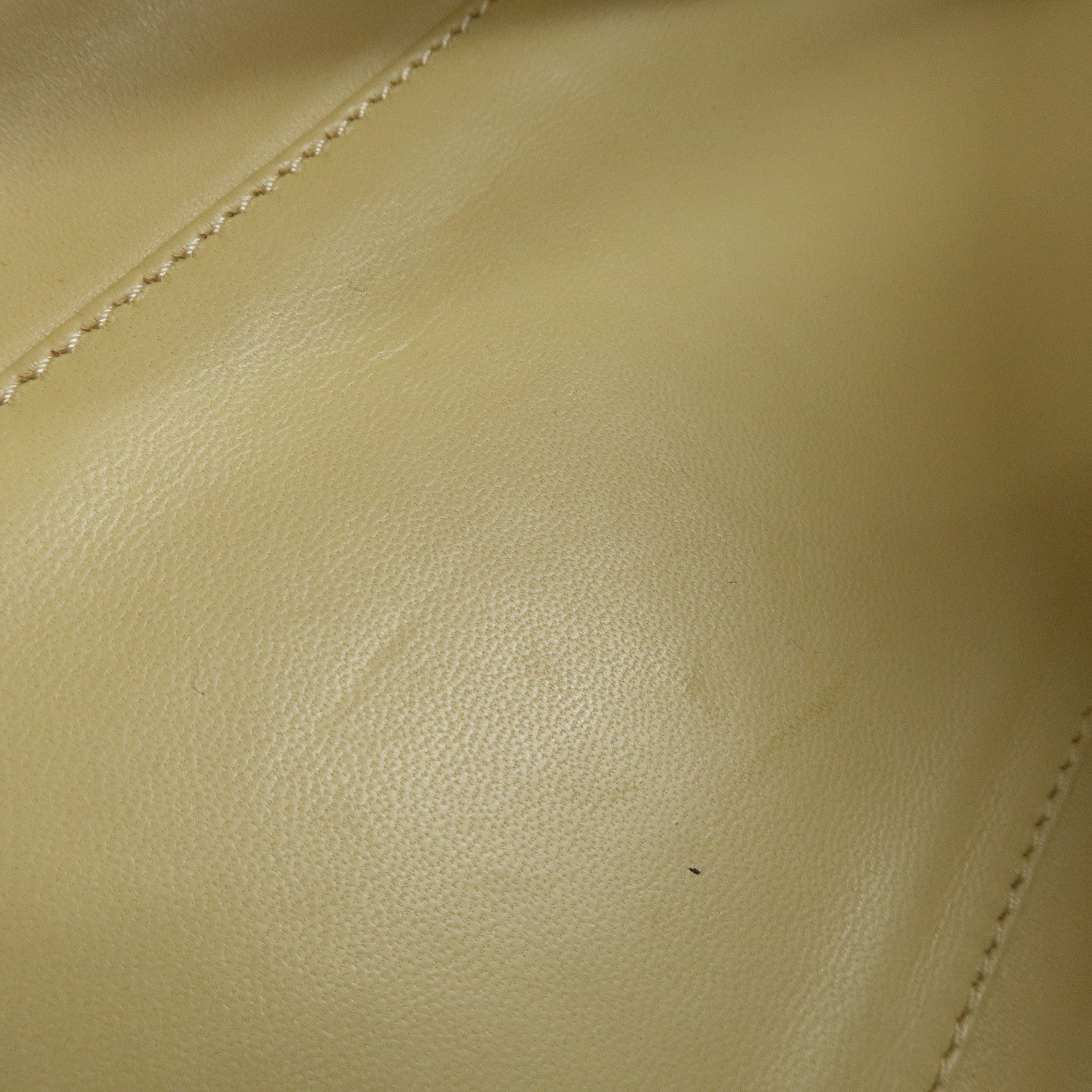LOEWE Anagram Leather Amasona 28 Hand Bag Beige Black Brown Used