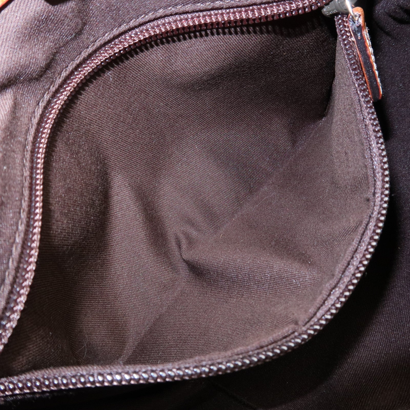 GUCCI GG Canvas Leather 2Way Shoulder Bag Beige Brown 146246 Used