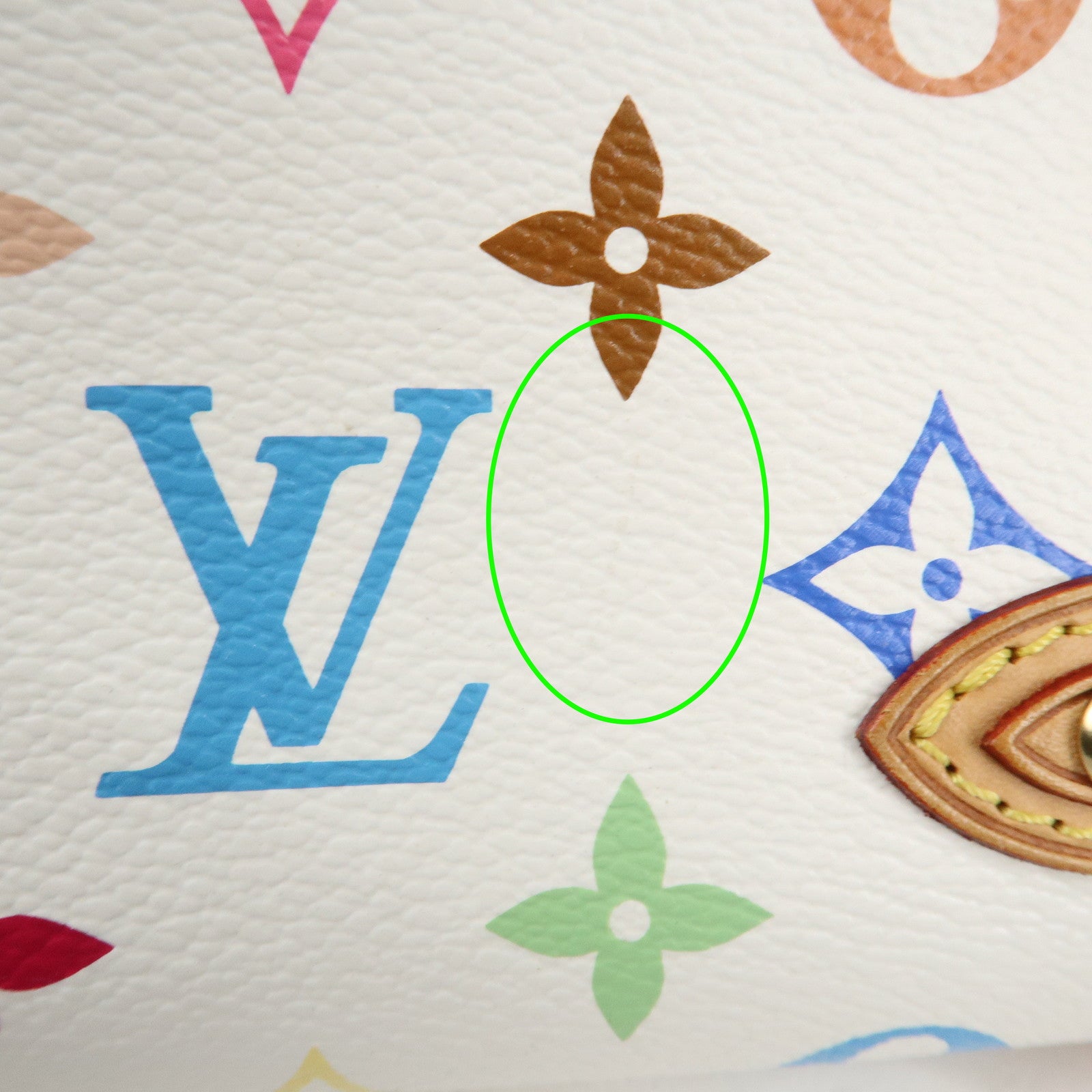 Louis Vuitton Monogram Multi Color Shirley Shoulder Bag M40049 Used