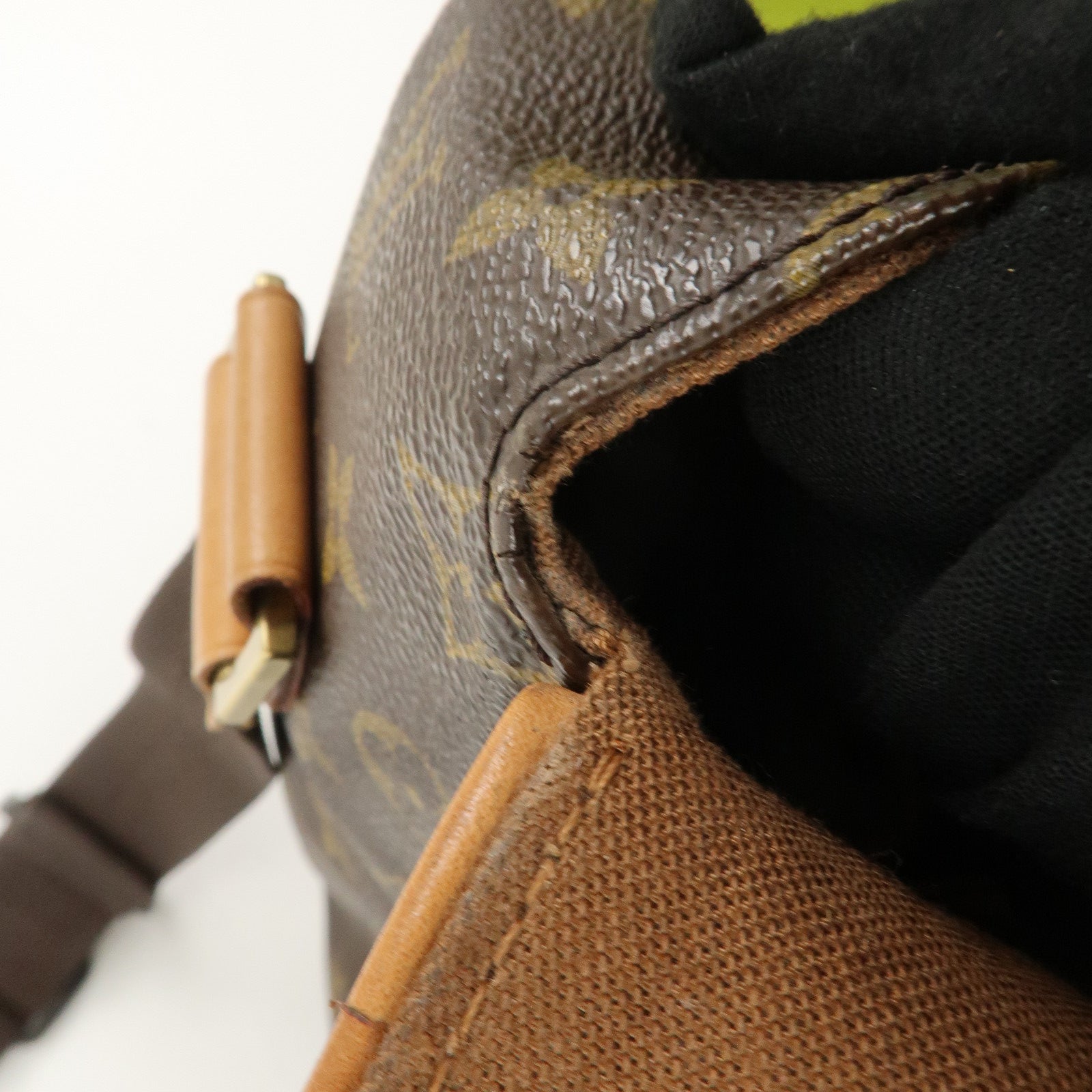 Louis Vuitton Monogram Abbesses Messenger Bag Hand Bag M45257 Used