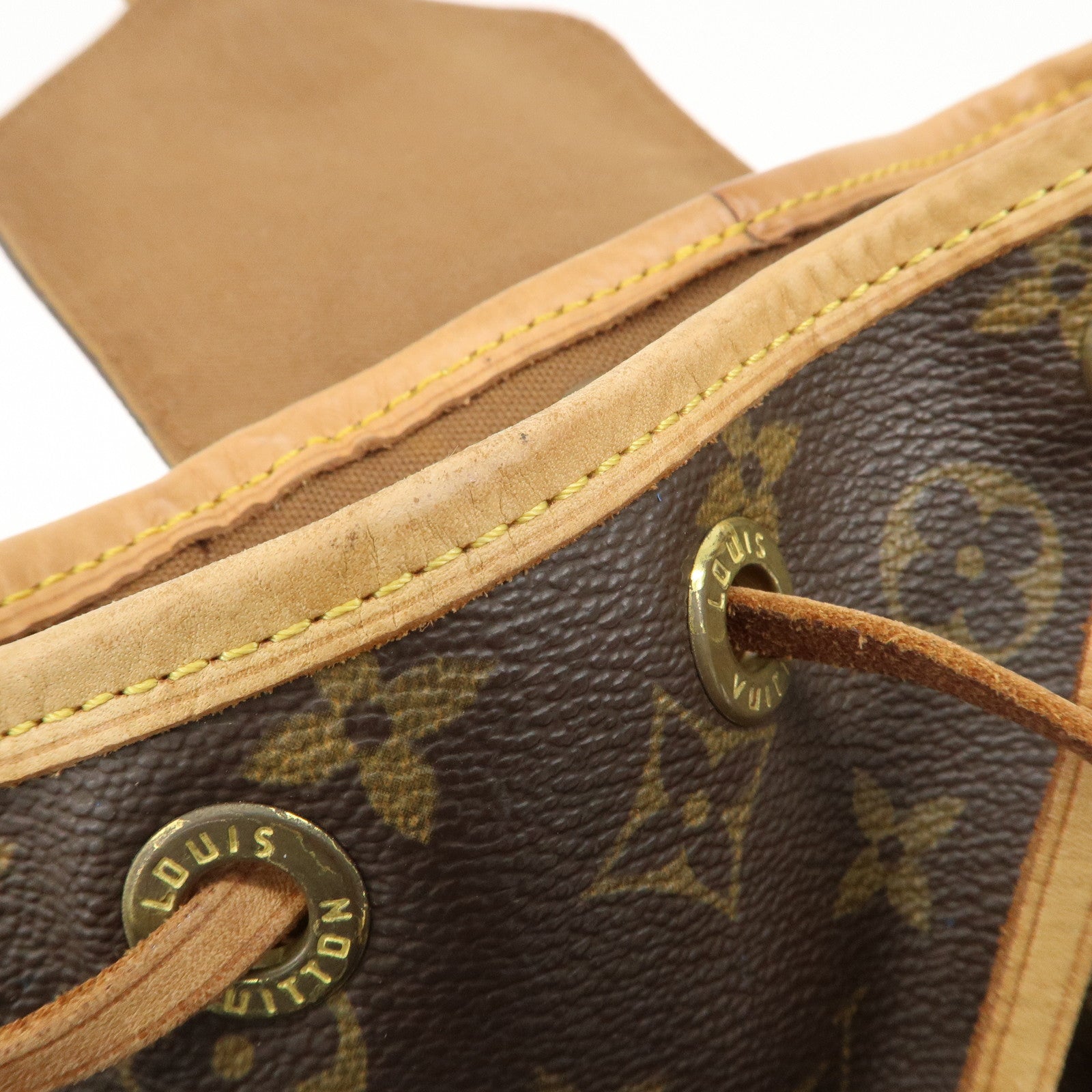 Louis Vuitton Monogram Mini Montsouris Backpack Bag M51137 Used