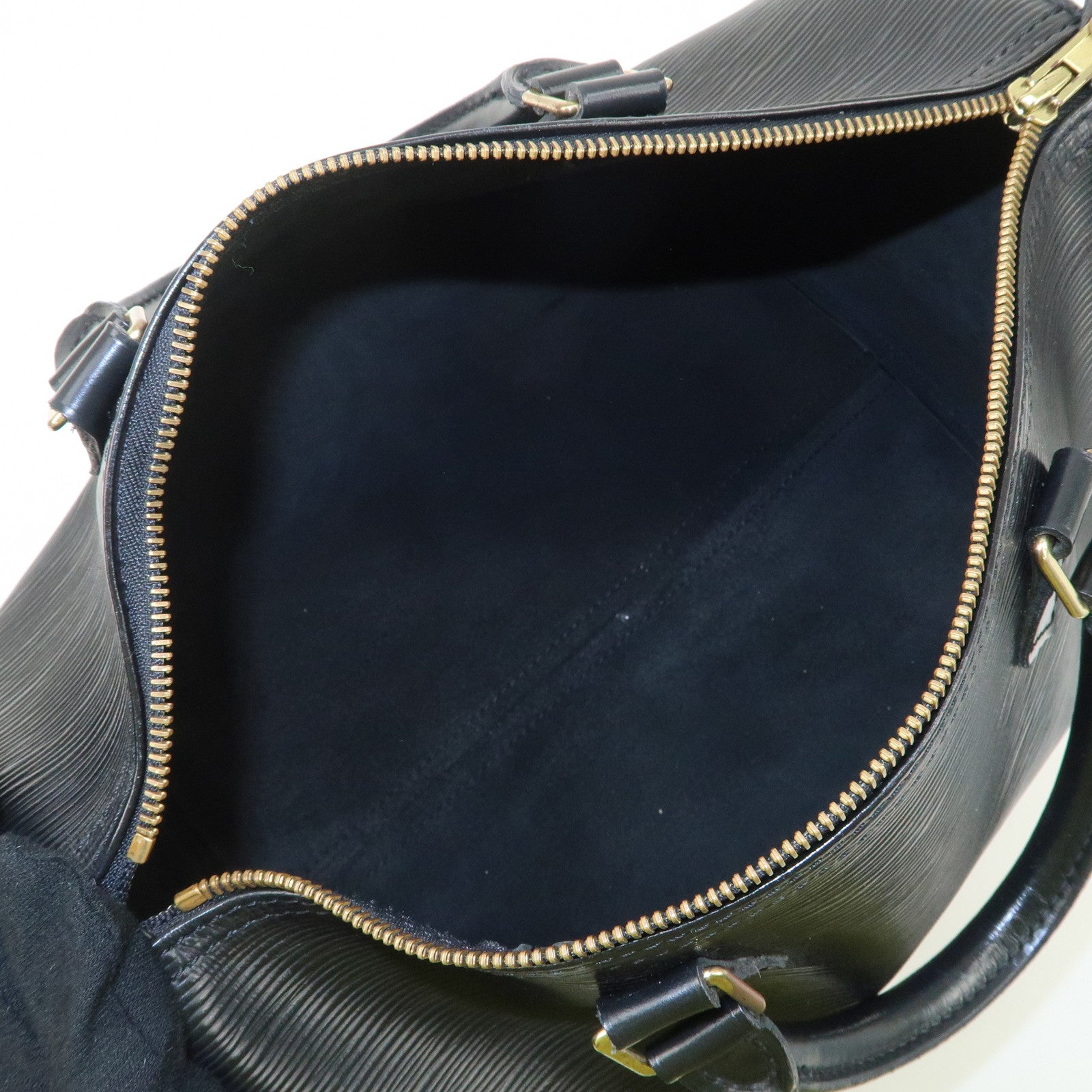 Louis Vuitton Epi Speedy 30 Leather Hand Bag Black M59022 Used