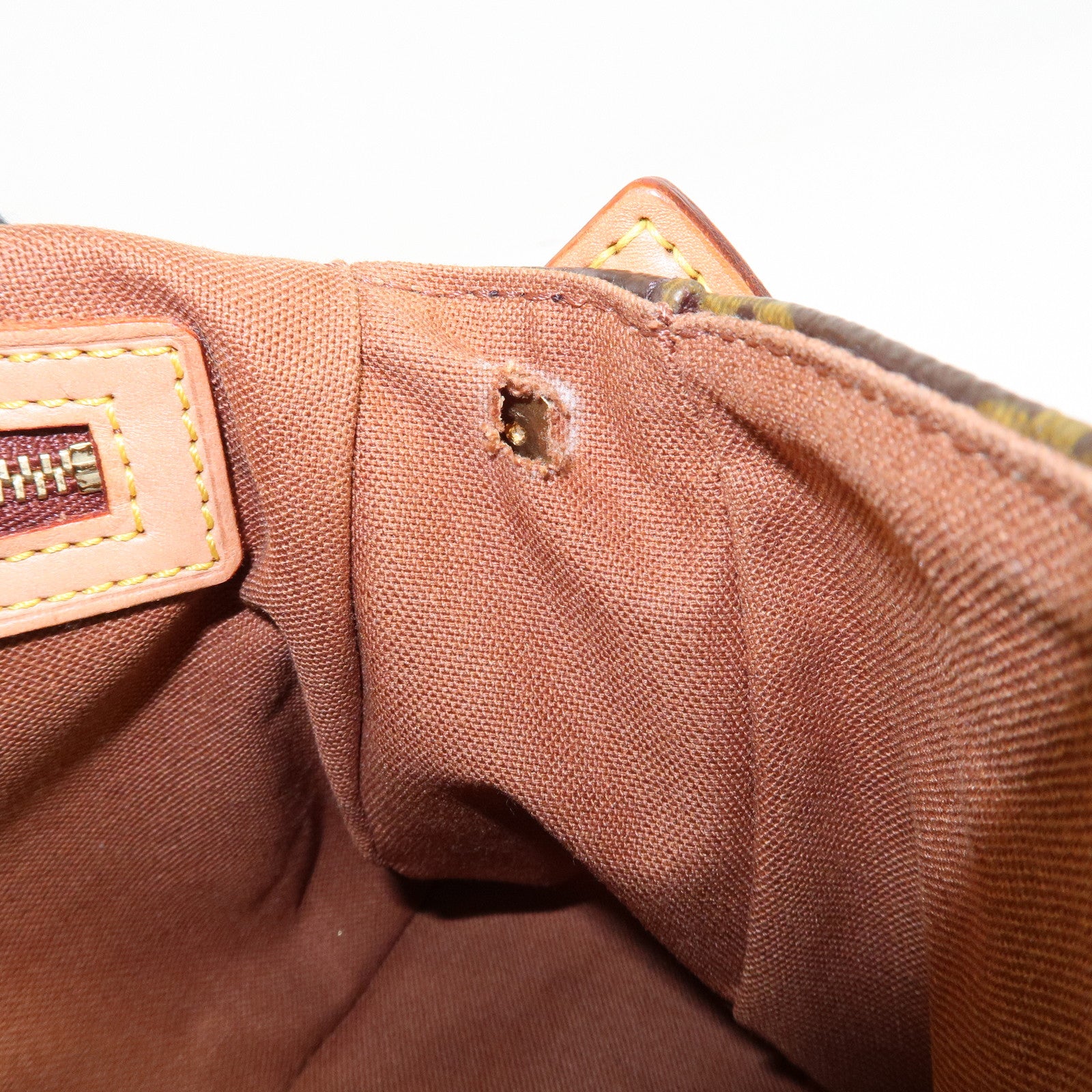 Louis Vuitton Monogram Mini Looping Shoulder Bag Hand Bag M51147 Used