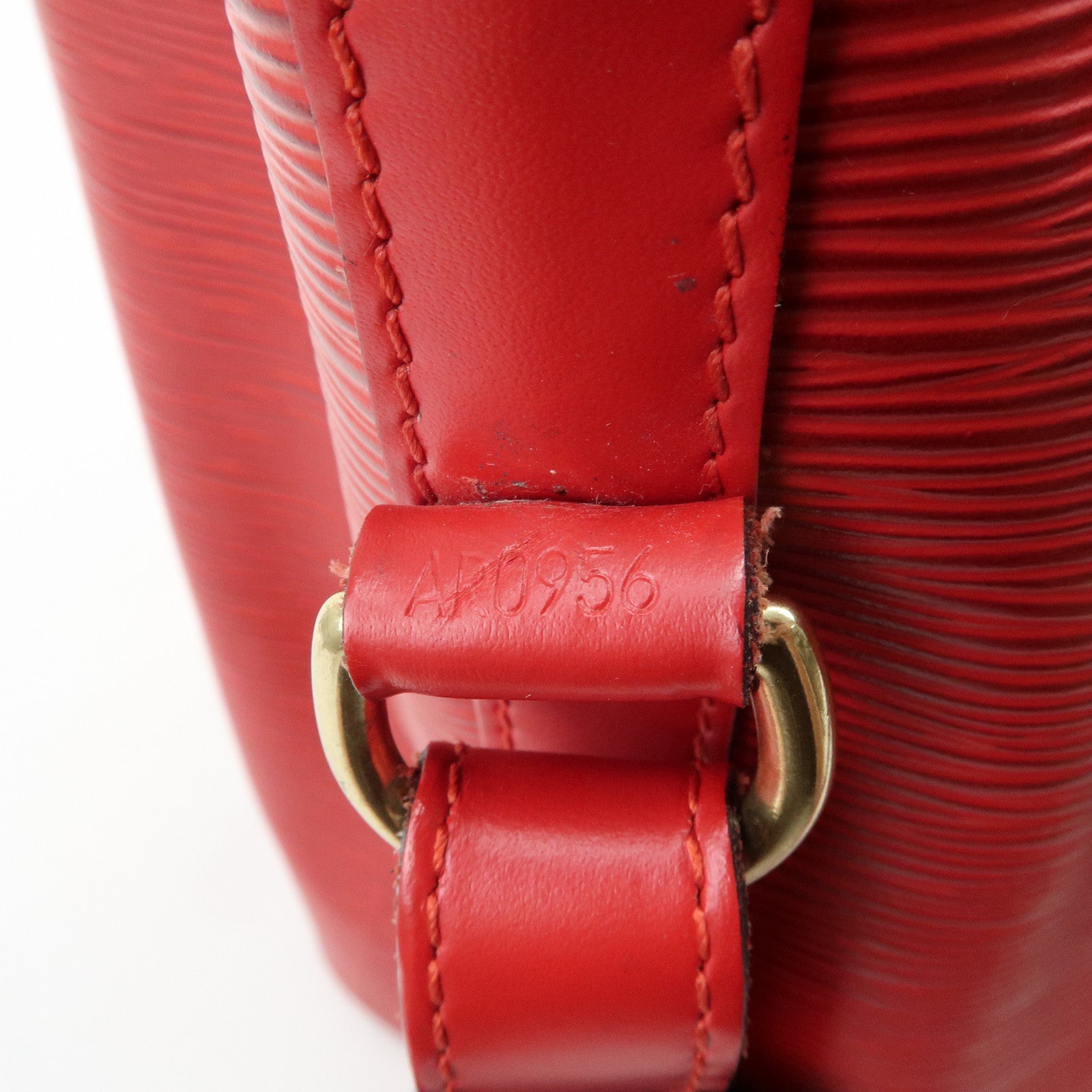 Louis Vuitton Epi Petit Noe Shoulder Bag Castilian Red M59017 Used