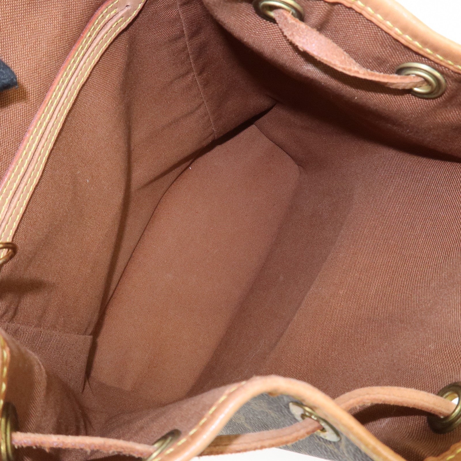 Louis Vuitton Monogram Montsouris MM Back Pack Bag M51136 Used