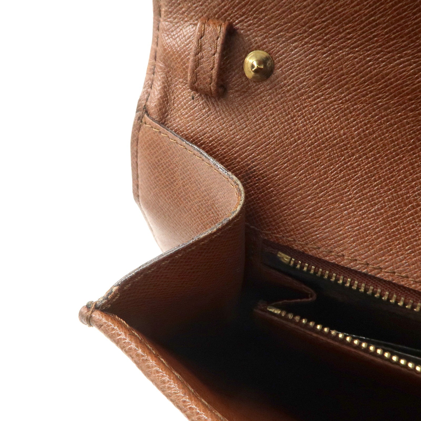 Louis Vuitton Monogram Bordeaux Shoulder Bag Hand Bag M51798 Used