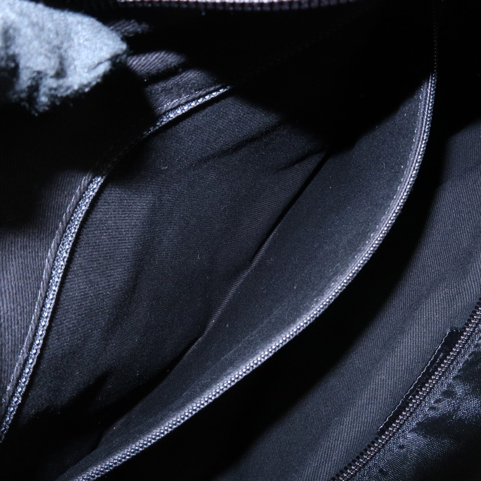 CHANEL Paris New York Wild Stitch Nylon Leather Coco Mark Tote Bag Used