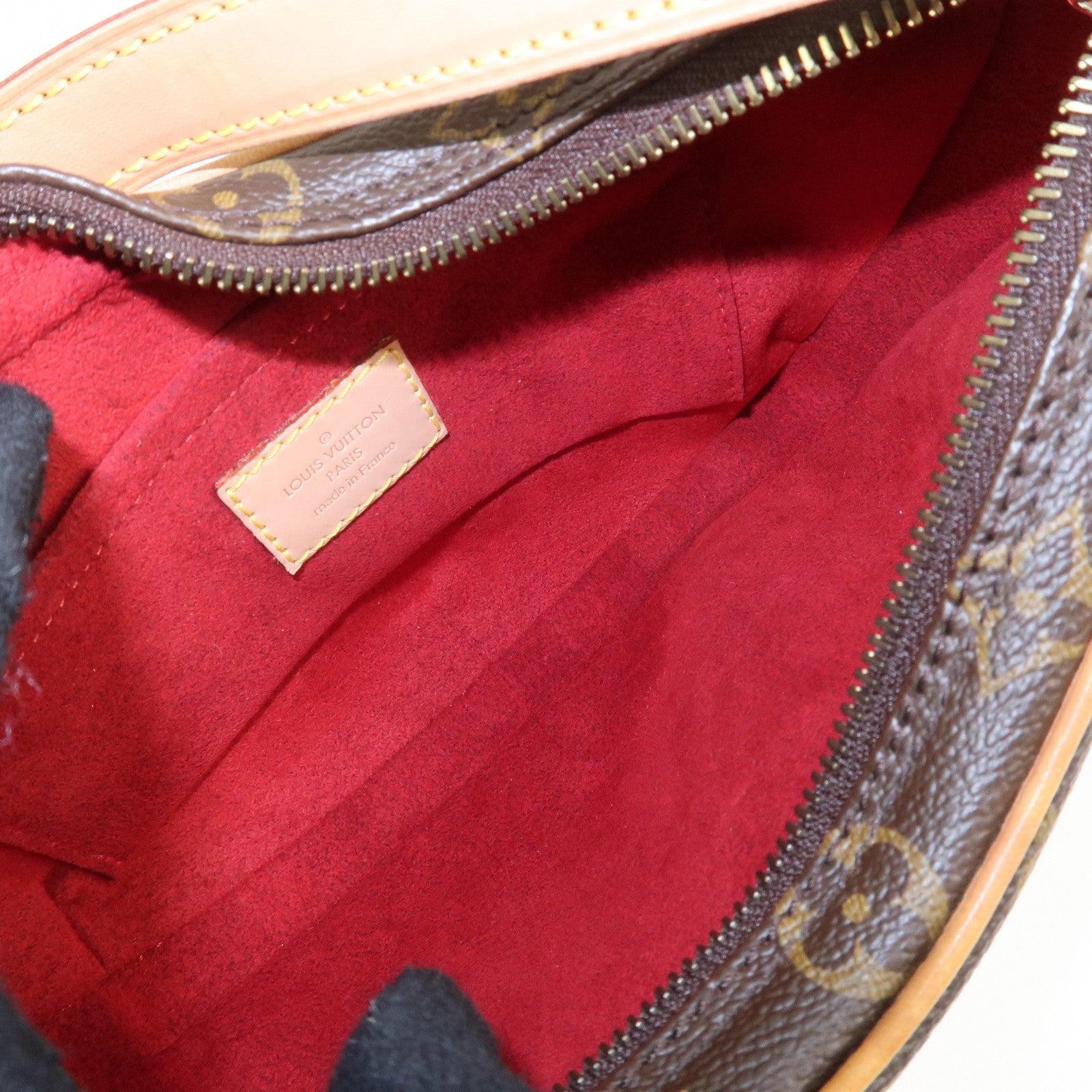 Louis Vuitton Monogram Pochette Croissant Shoulder Bag M51510 Used