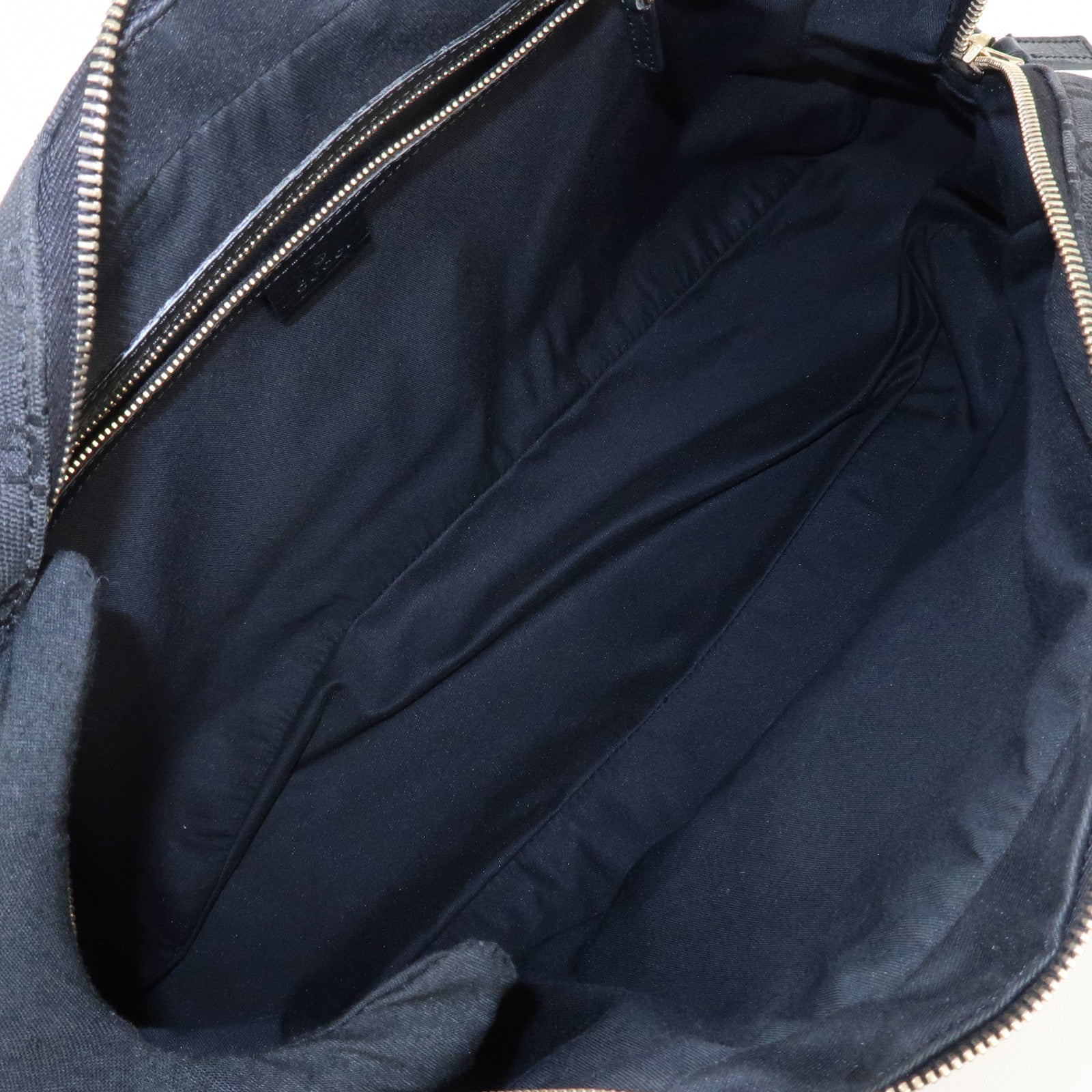 GUCCI Sherry Horsebit GG Canvas Leather Boston Bag 131021 Used
