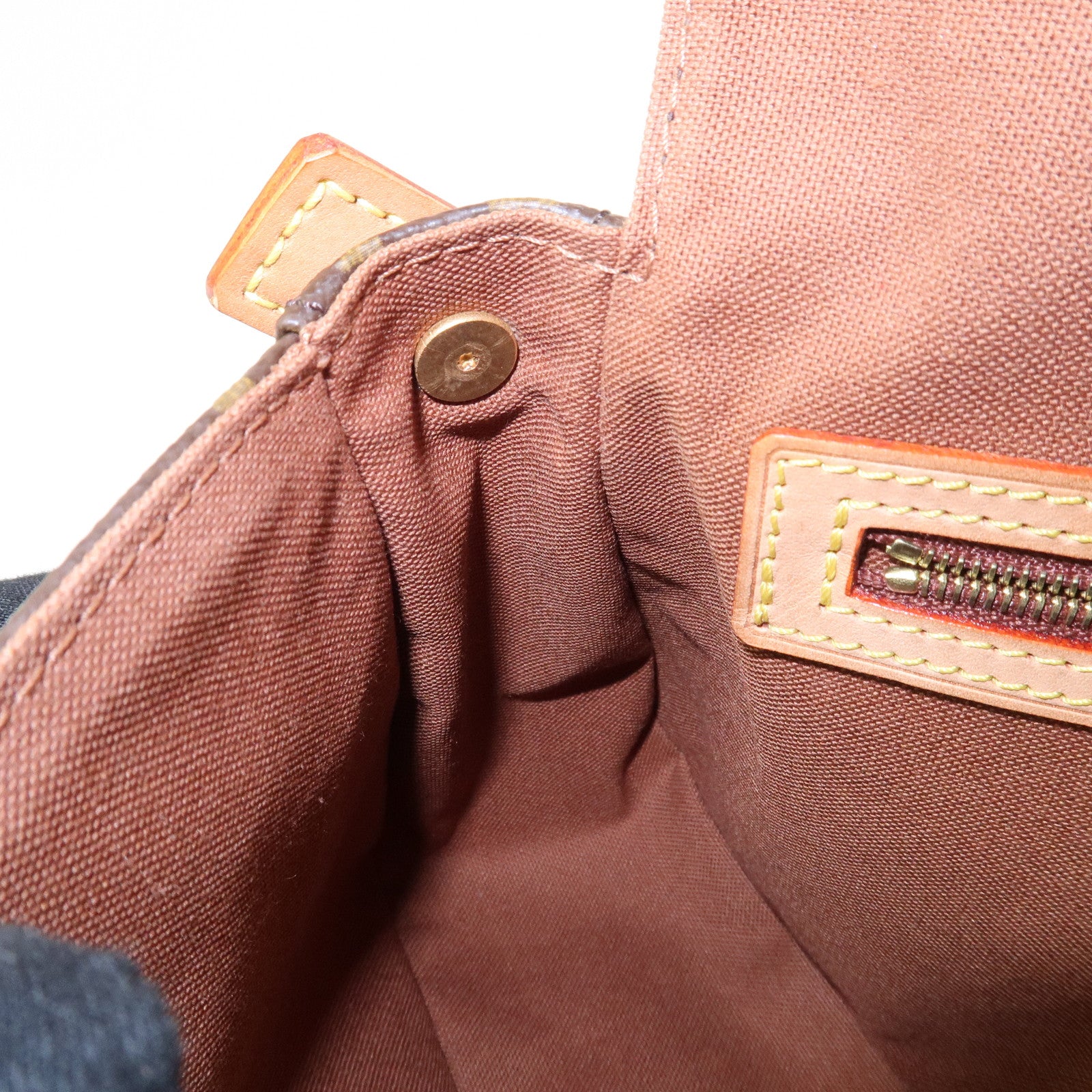 Louis Vuitton Monogram Mini Looping Shoulder Bag Hand Bag M51147 Used