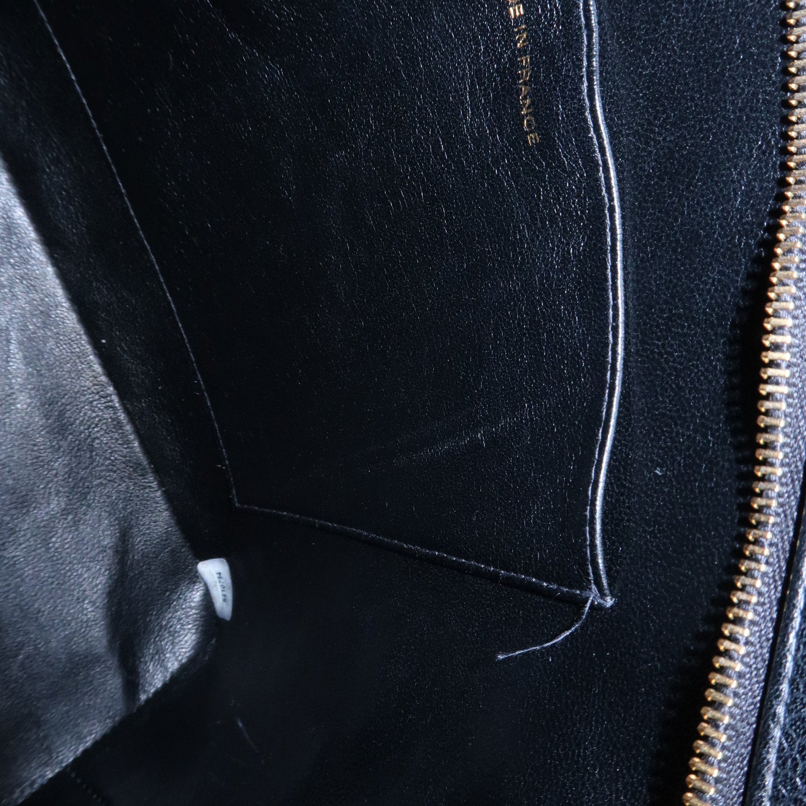 CHANEL Caviar Skin Matelasse Tote Bag Hand bag Black A01804 Used