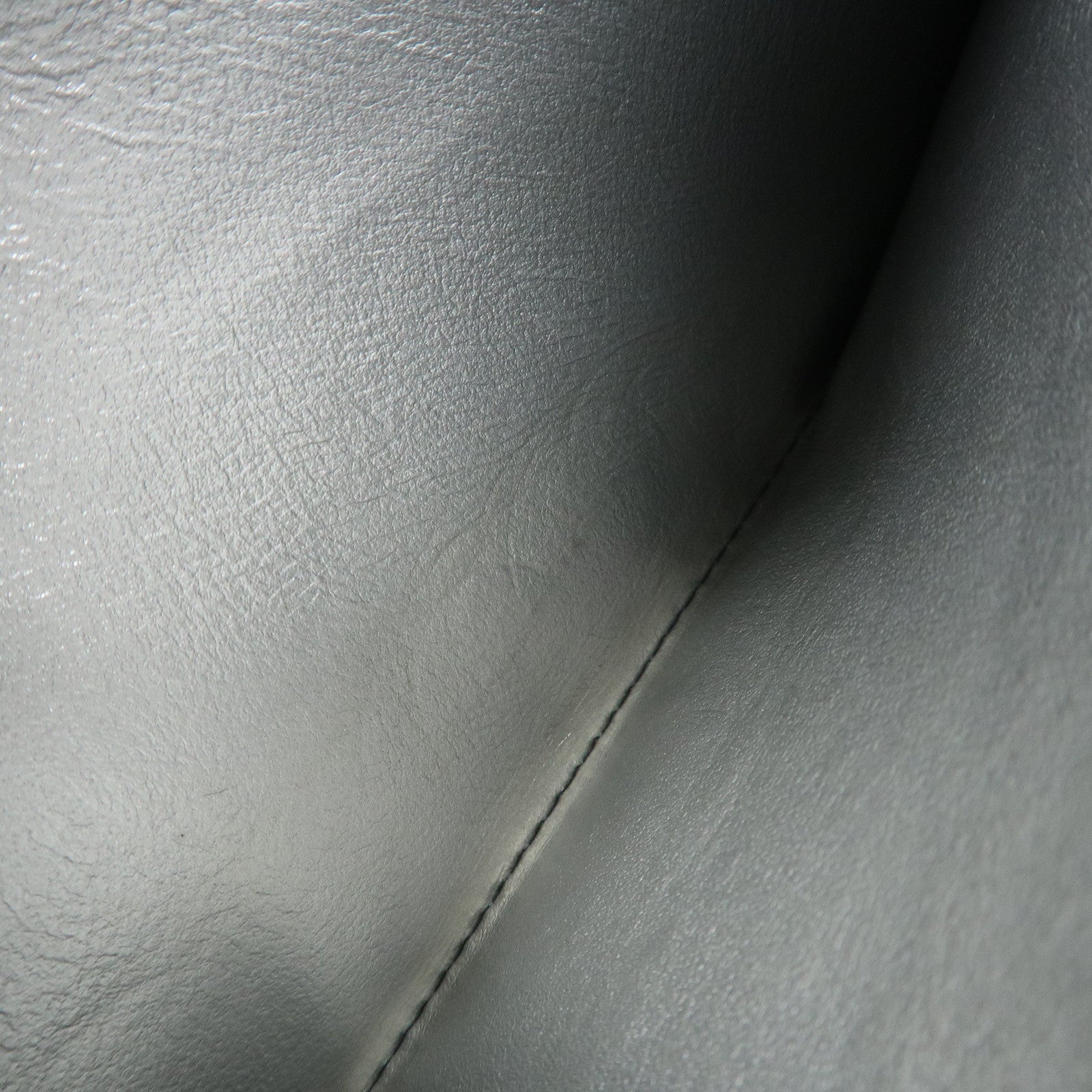 BALENCIAGA Leather Essentials Continental Wallet Black 664041 Used