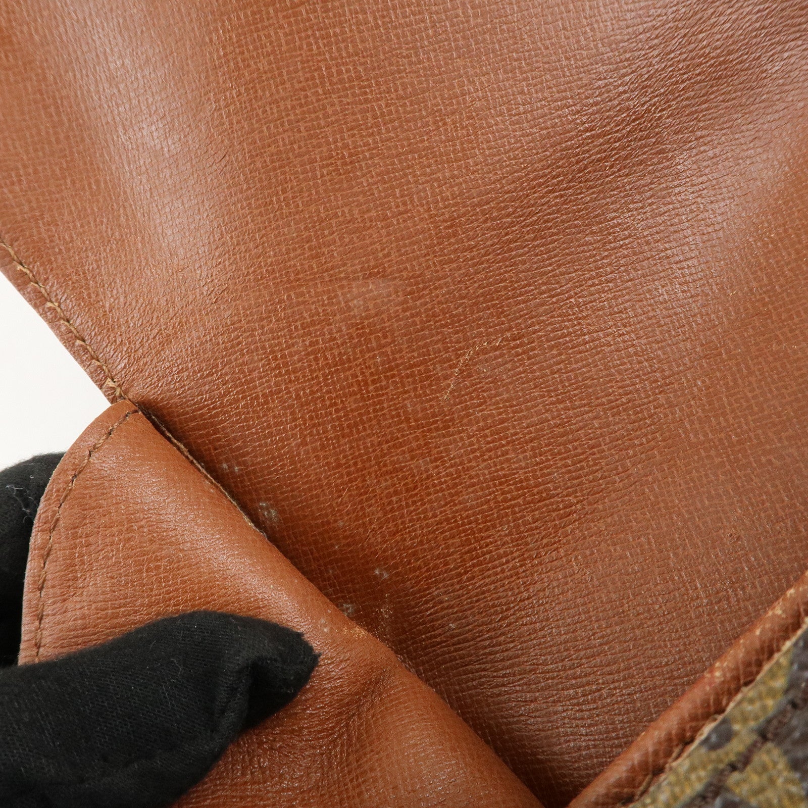 Louis Vuitton Monogram Cartouchiere 22 Shoulder Bag M51253 Used